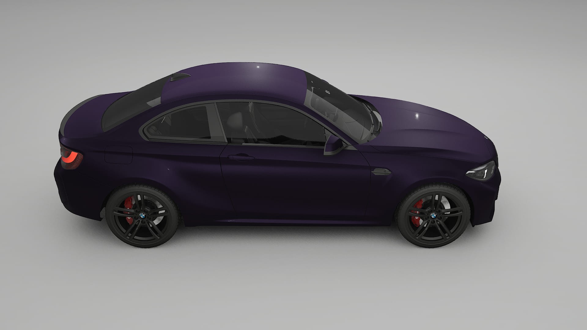 BMW M2 F87 facelift LCI TPU Lakbeschermingsfolie | VIOLET Kleurveranderende PPF – Volledig Voorgesneden Kit