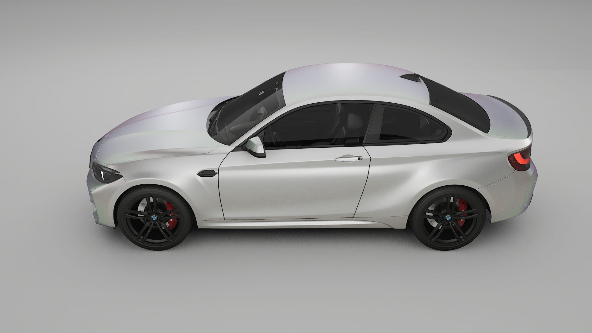 BMW M2 F87 facelift LCI TPU Lakbeschermingsfolie | NEBULA Kleurveranderende PPF – Volledig Voorgesneden Kit