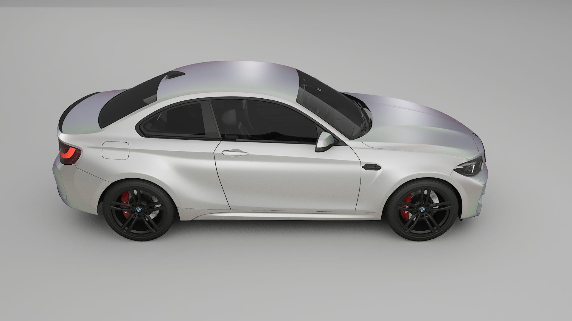 BMW M2 F87 facelift LCI TPU Lakbeschermingsfolie | NEBULA Kleurveranderende PPF – Volledig Voorgesneden Kit
