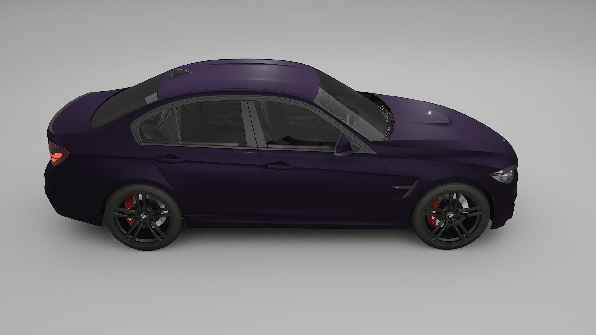 BMW M3 F80 TPU Lakbeschermingsfolie | VIOLET Kleurveranderende PPF – Volledig Voorgesneden Kit