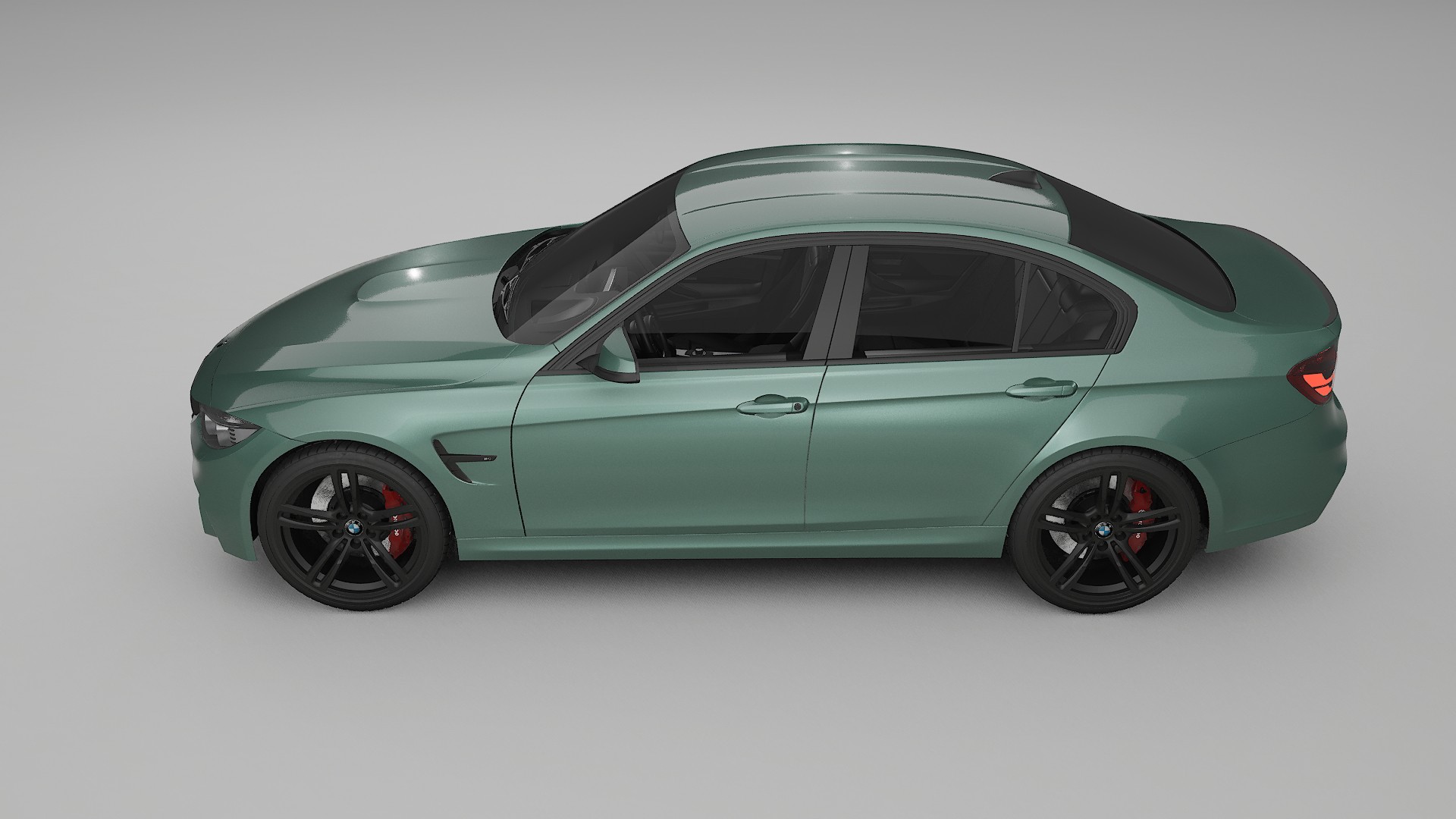 BMW M3 F80 TPU Lakbeschermingsfolie | EVERGREEN Kleurveranderende PPF – Volledig Voorgesneden Kit