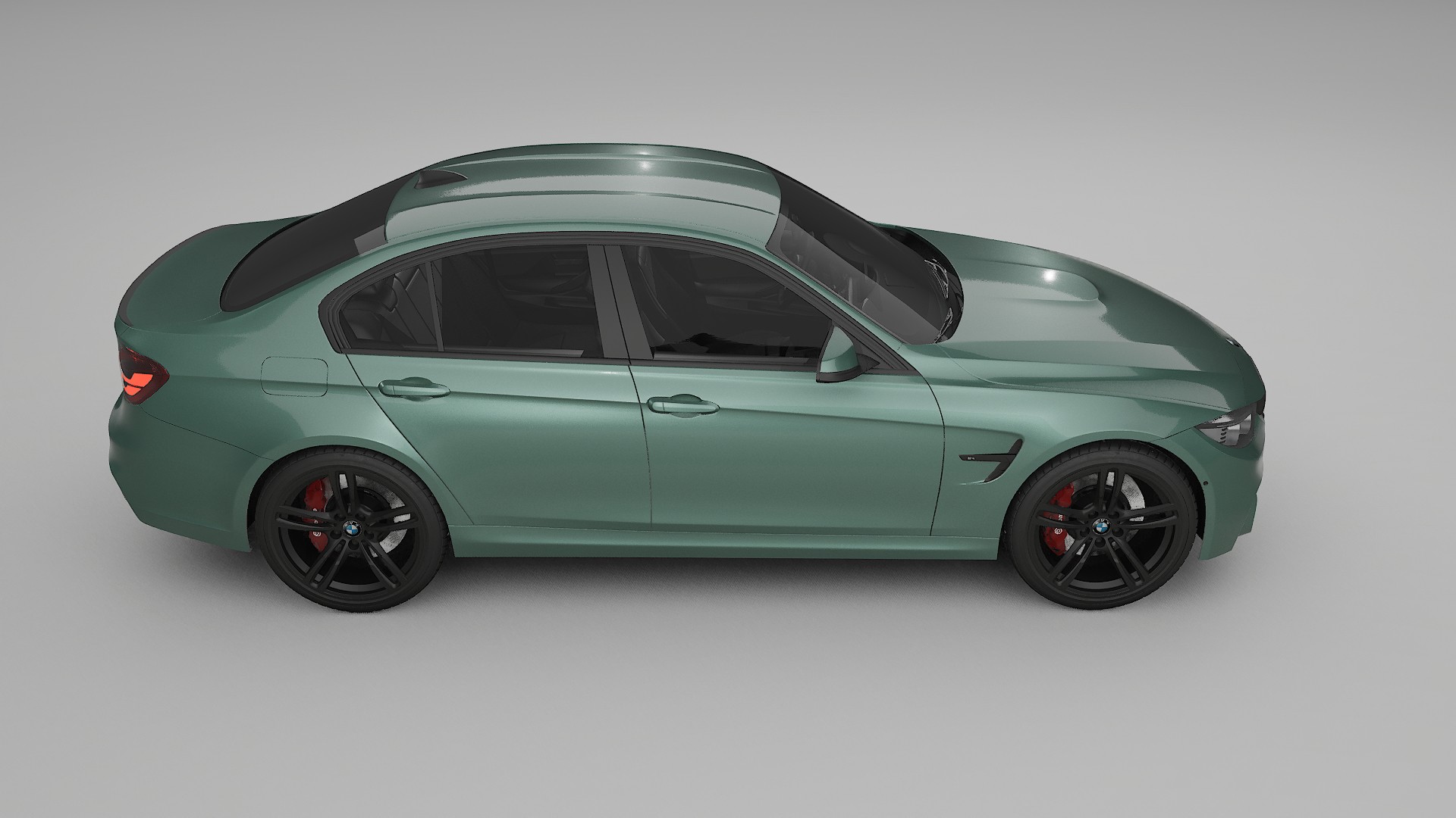 BMW M3 F80 TPU Lakbeschermingsfolie | EVERGREEN Kleurveranderende PPF – Volledig Voorgesneden Kit