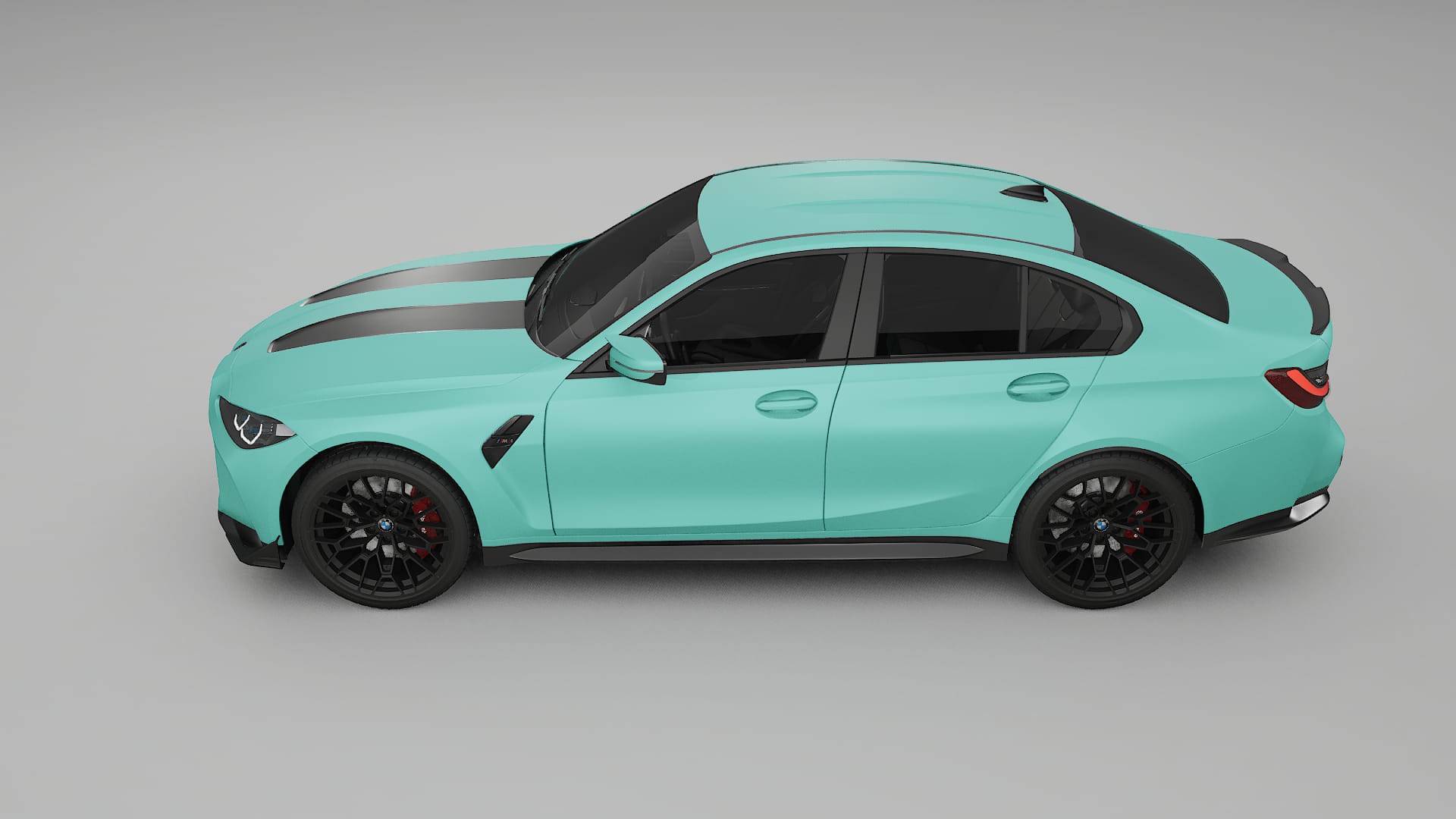 BMW M3 G80 Competition CS TPU Lakbeschermingsfolie | FROST Kleurveranderende PPF – Volledig Voorgesneden Kit