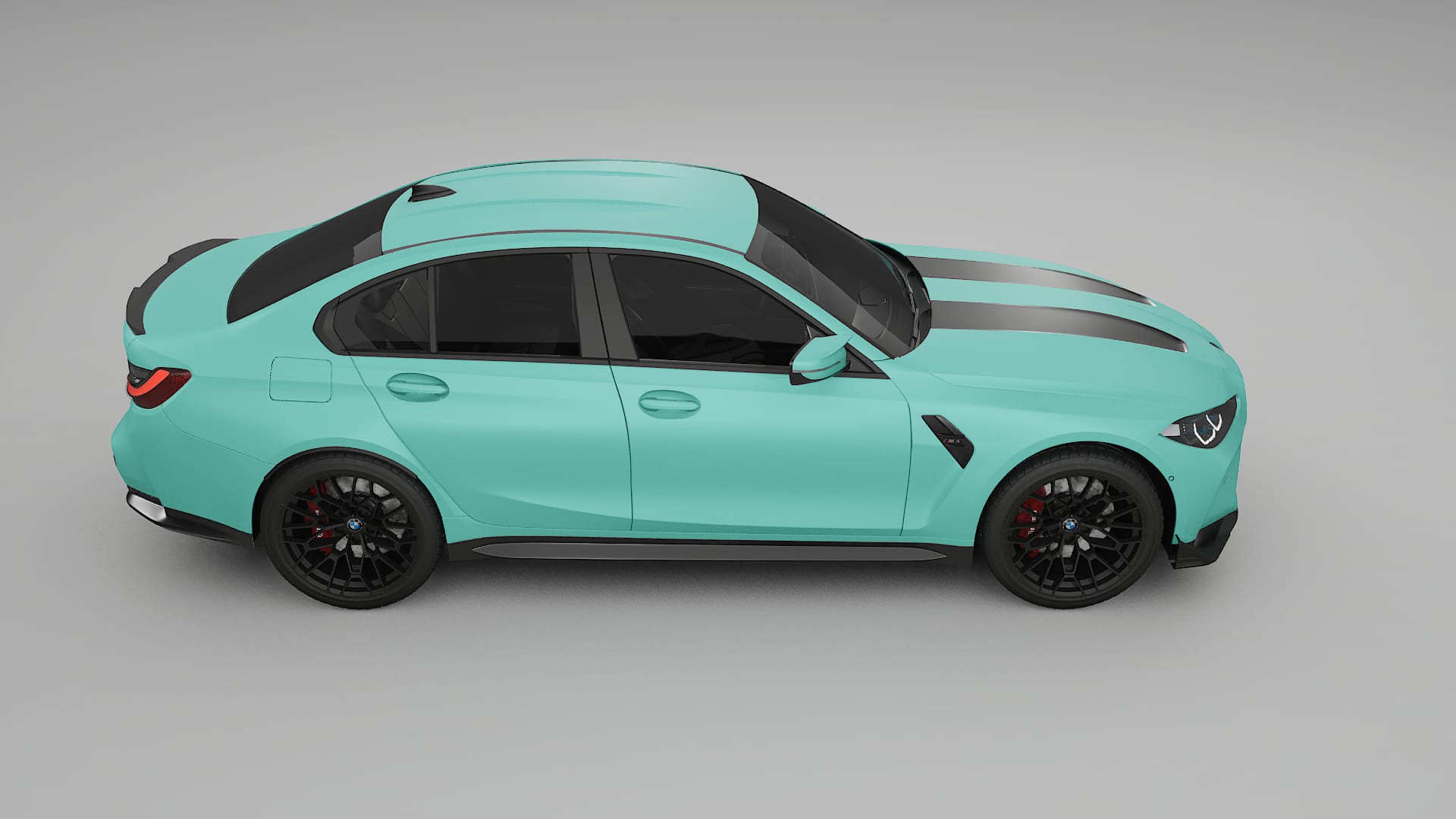 BMW M3 G80 Competition CS TPU Lakbeschermingsfolie | FROST Kleurveranderende PPF – Volledig Voorgesneden Kit