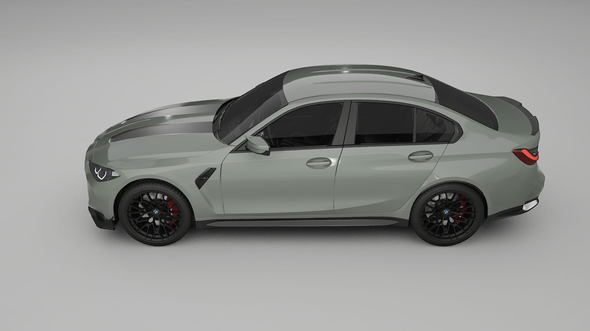 BMW M3 G80 Competition CS TPU Lakbeschermingsfolie | SLATE Kleurveranderende PPF – Volledig Voorgesneden Kit
