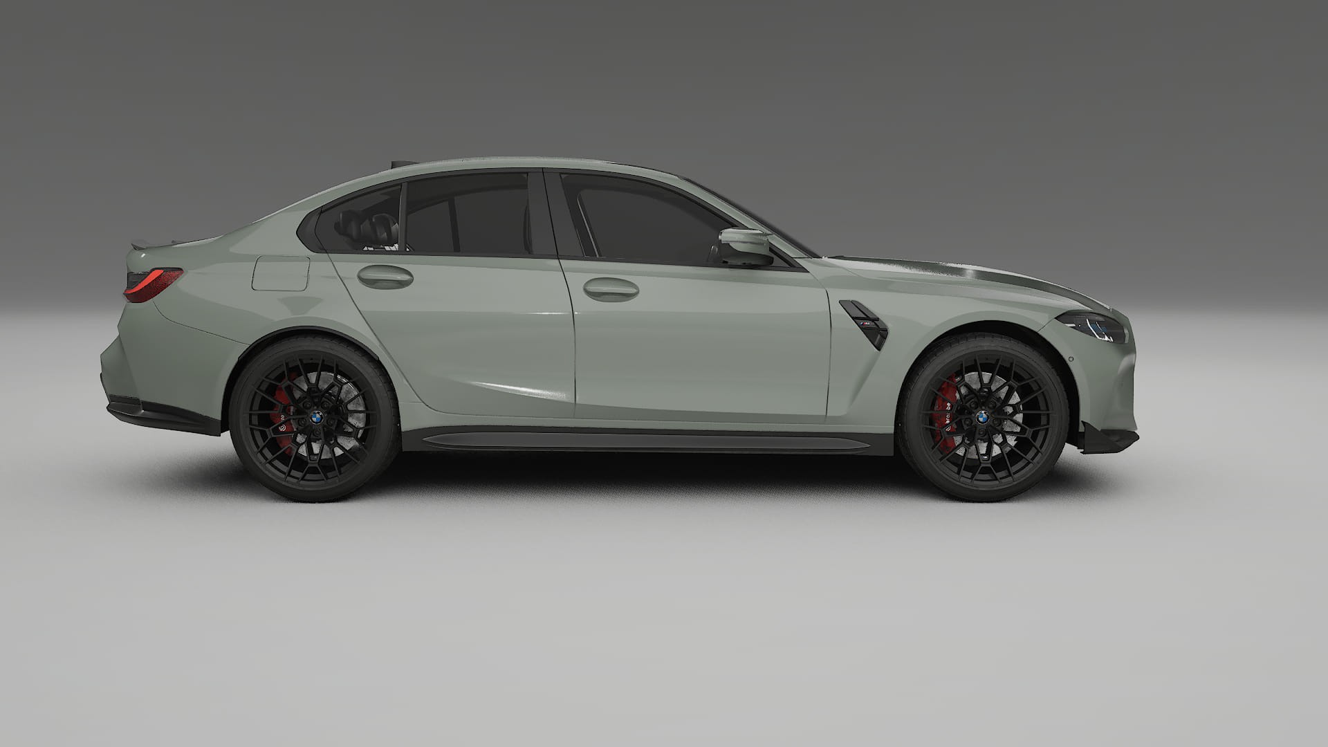 BMW M3 G80 Competition CS TPU Lakbeschermingsfolie | SLATE Kleurveranderende PPF – Volledig Voorgesneden Kit