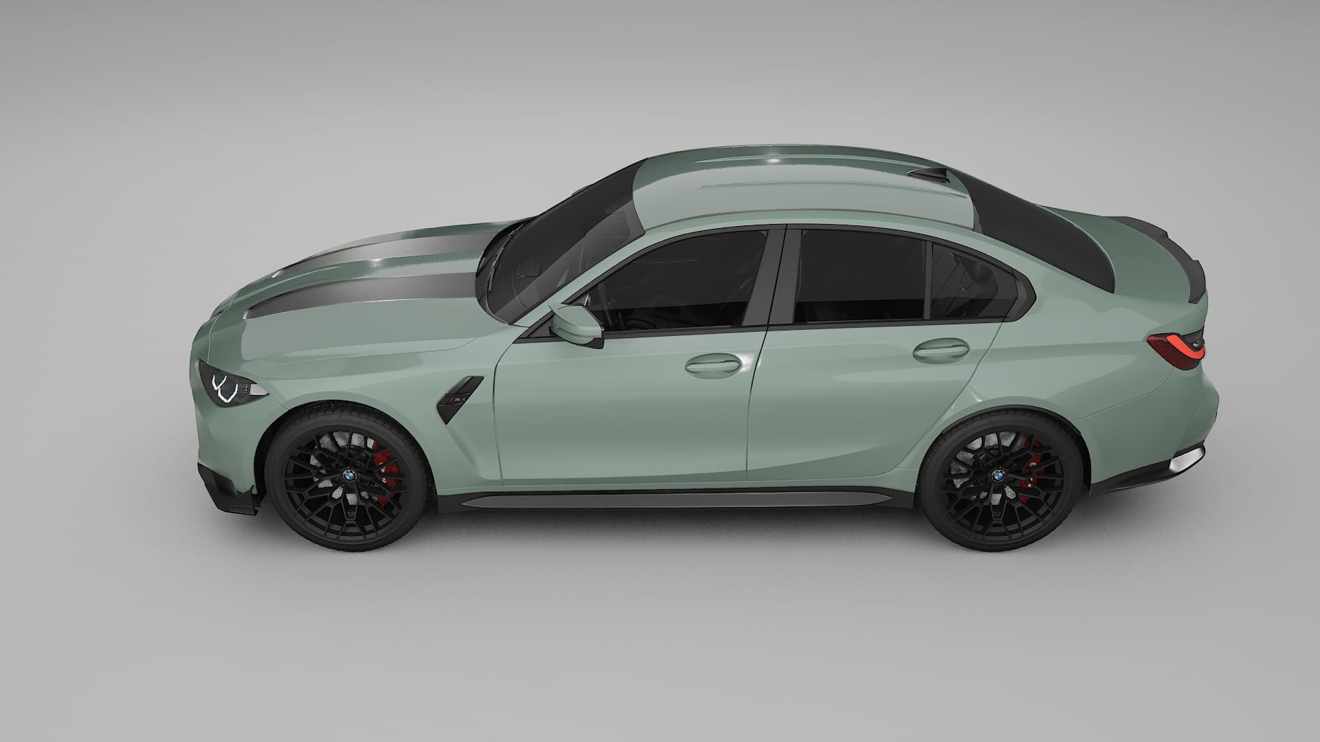 BMW M3 G80 Competition CS TPU Lakbeschermingsfolie | CINDER Kleurveranderende PPF – Volledig Voorgesneden Kit