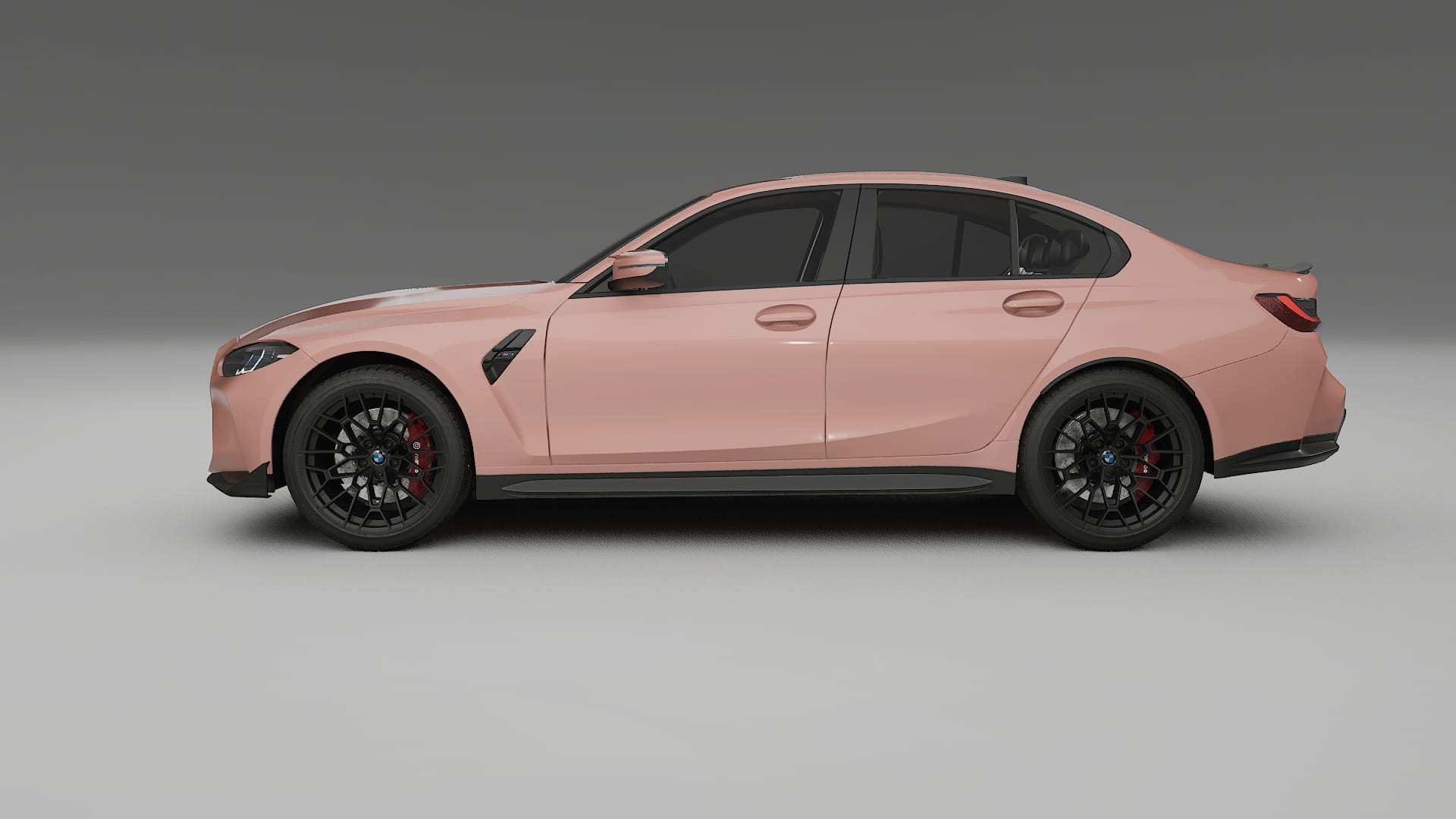 BMW M3 G80 Competition CS TPU Lakbeschermingsfolie | BLUSH Kleurveranderende PPF – Volledig Voorgesneden Kit