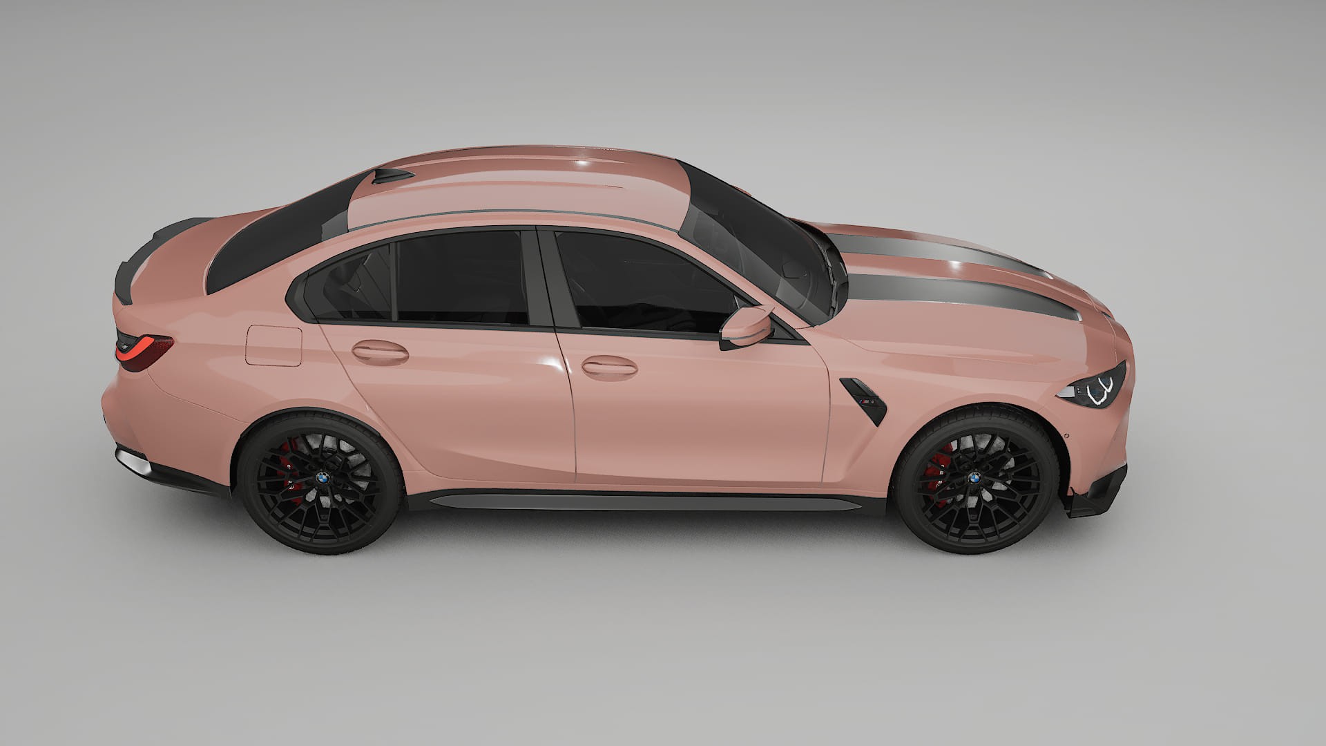 BMW M3 G80 Competition CS TPU Lakbeschermingsfolie | BLUSH Kleurveranderende PPF – Volledig Voorgesneden Kit