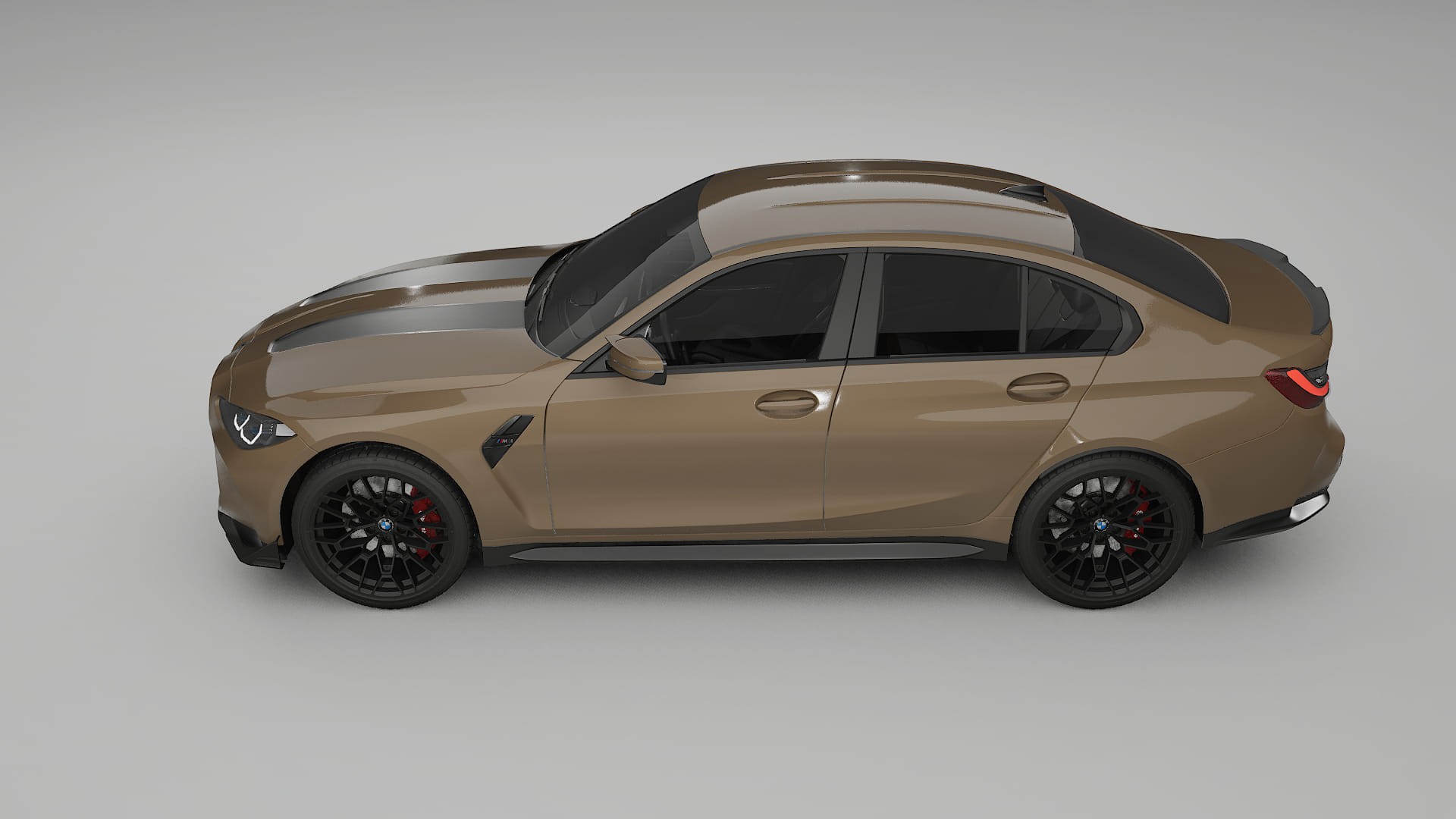 BMW M3 G80 Competition CS TPU Lakbeschermingsfolie | SAHARA Kleurveranderende PPF – Volledig Voorgesneden Kit