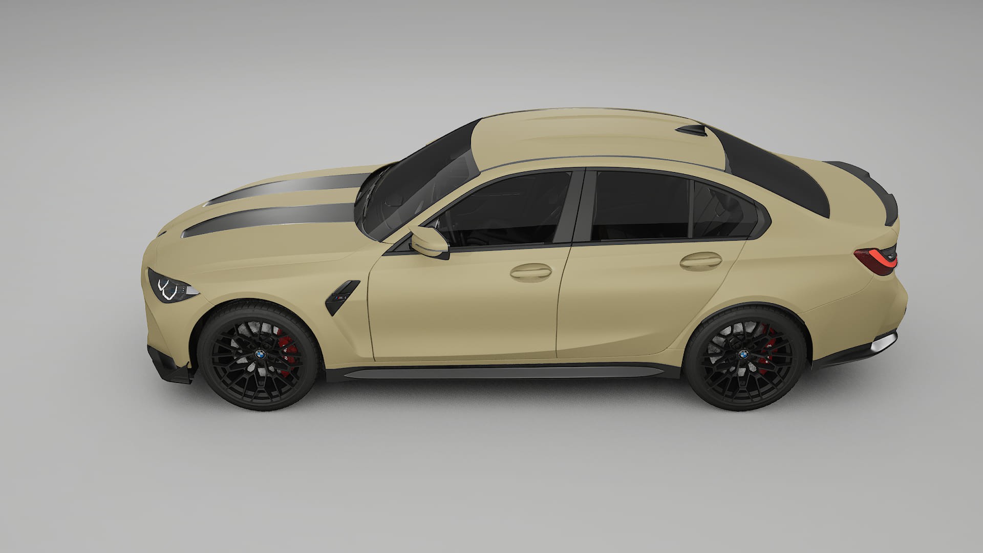 BMW M3 G80 Competition CS TPU Lakbeschermingsfolie | SAND Kleurveranderende PPF – Volledig Voorgesneden Kit