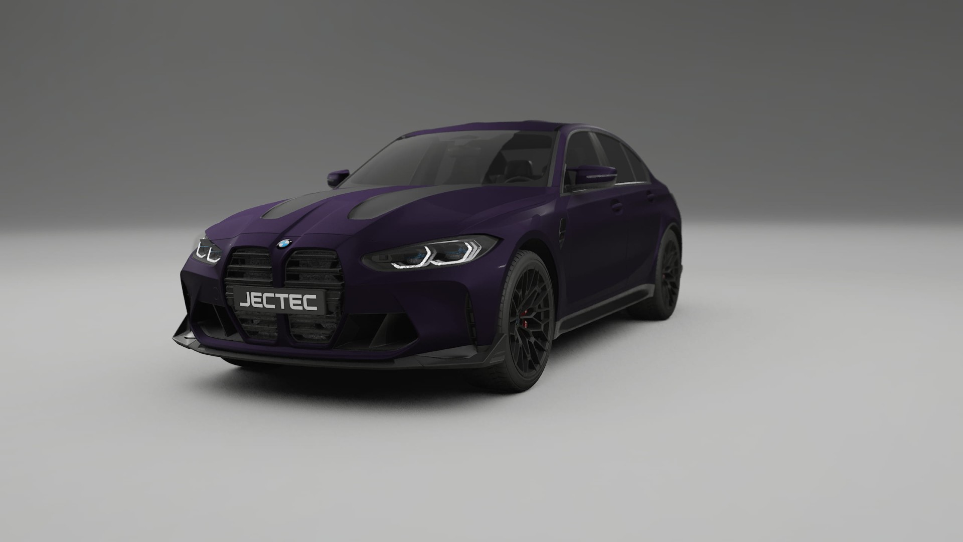 BMW M3 G80 Competition CS TPU Lakbeschermingsfolie | VIOLET Kleurveranderende PPF – Volledig Voorgesneden Kit