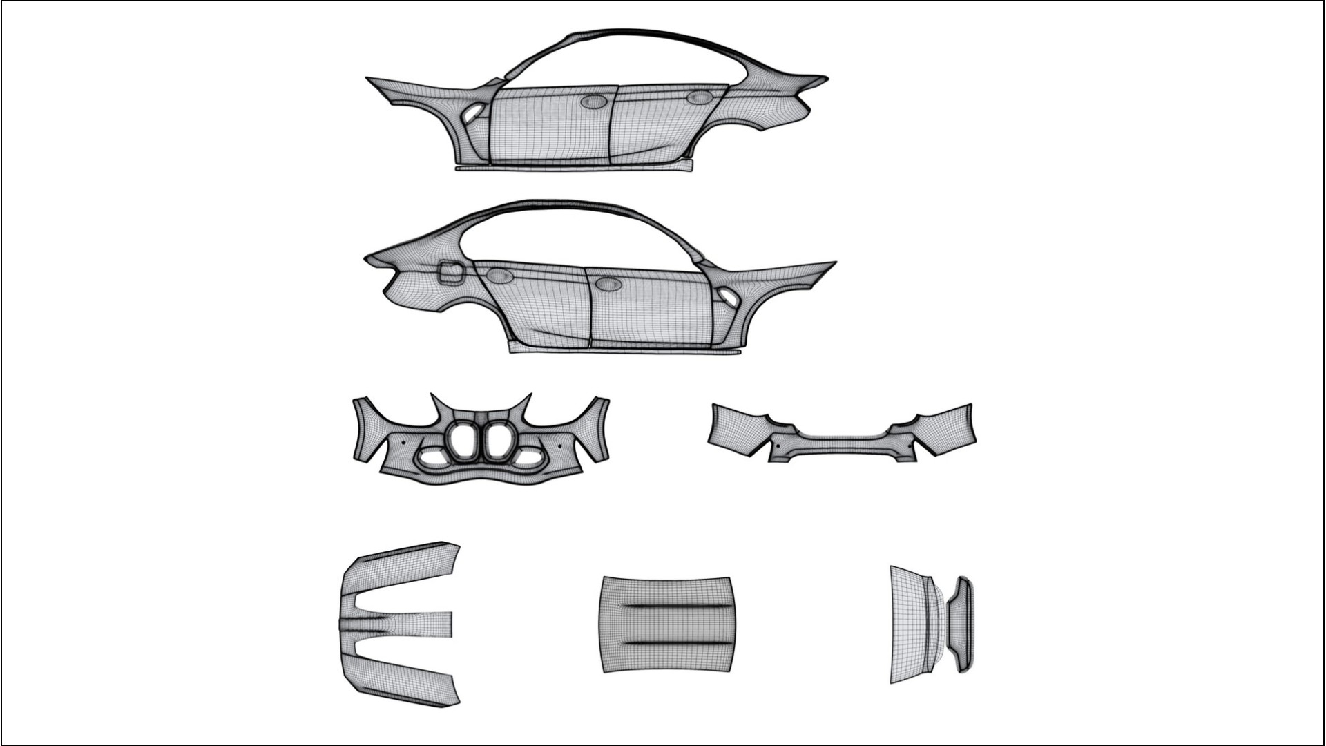 BMW M3 G80 Competition CS TPU Lakbeschermingsfolie | DAISY Kleurveranderende PPF – Volledig Voorgesneden Kit