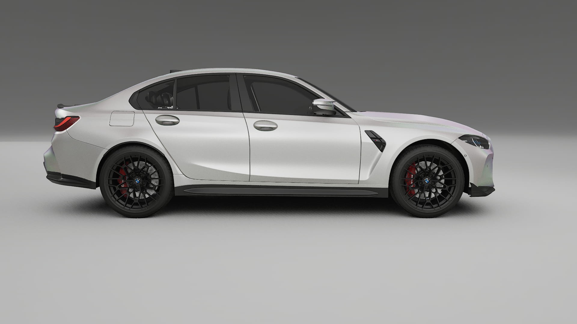 BMW M3 G80 Competition CS TPU Lakbeschermingsfolie | NEBULA Kleurveranderende PPF – Volledig Voorgesneden Kit
