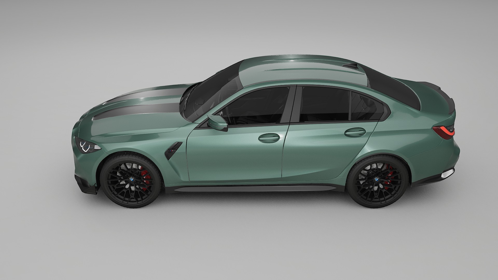 BMW M3 G80 Competition CS TPU Lakbeschermingsfolie | EVERGREEN Kleurveranderende PPF – Volledig Voorgesneden Kit