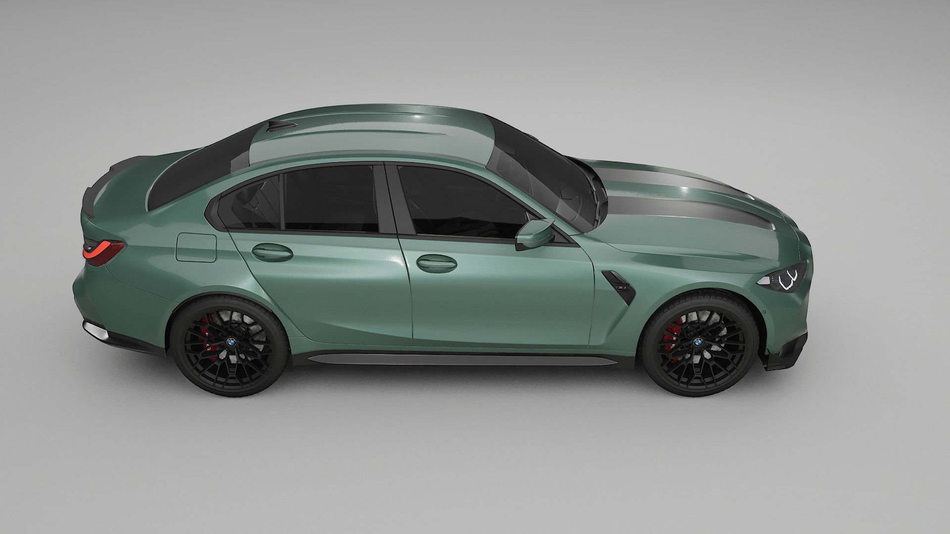 BMW M3 G80 Competition CS TPU Lakbeschermingsfolie | EVERGREEN Kleurveranderende PPF – Volledig Voorgesneden Kit