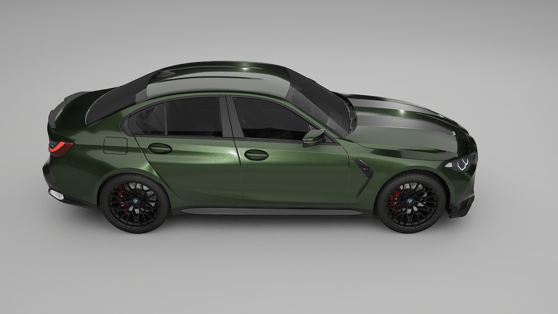 BMW M3 G80 Competition CS TPU Lakbeschermingsfolie | LAGOON Kleurveranderende PPF – Volledig Voorgesneden Kit