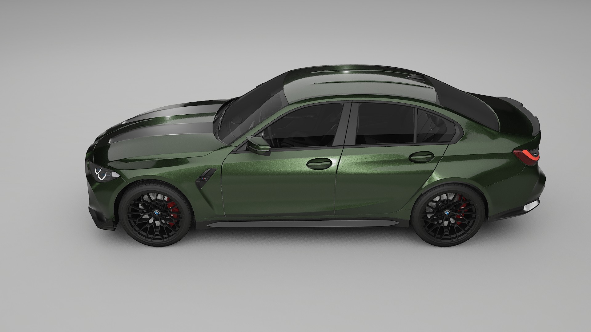 BMW M3 G80 Competition CS TPU Lakbeschermingsfolie | LAGOON Kleurveranderende PPF – Volledig Voorgesneden Kit