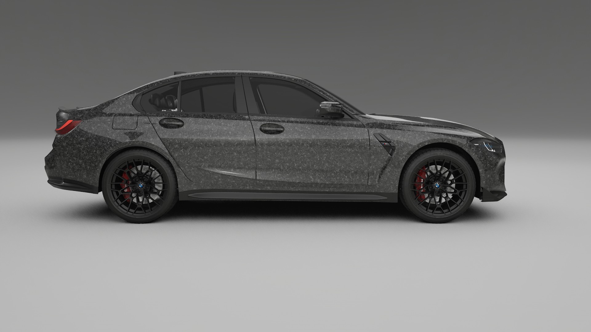 BMW M3 G80 Competition CS TPU Lakbeschermingsfolie | FORGED S Kleurveranderende PPF – Volledig Voorgesneden Kit
