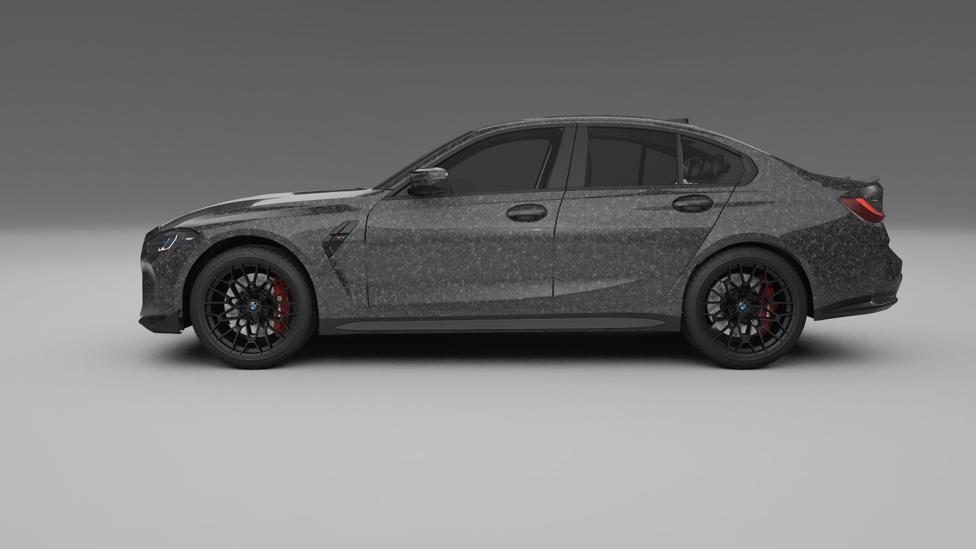 BMW M3 G80 Competition CS TPU Lakbeschermingsfolie | FORGED S Kleurveranderende PPF – Volledig Voorgesneden Kit