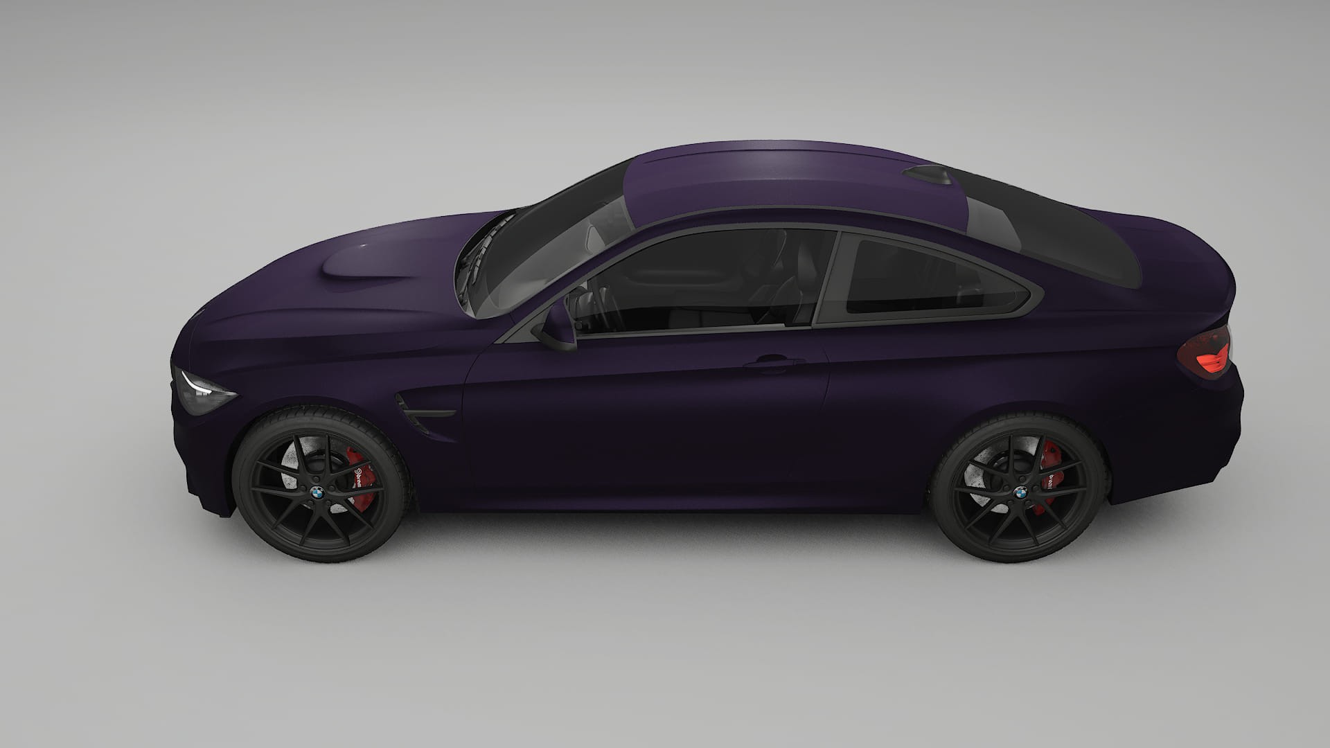 BMW M4 F82 TPU Lakbeschermingsfolie | VIOLET Kleurveranderende PPF – Volledig Voorgesneden Kit