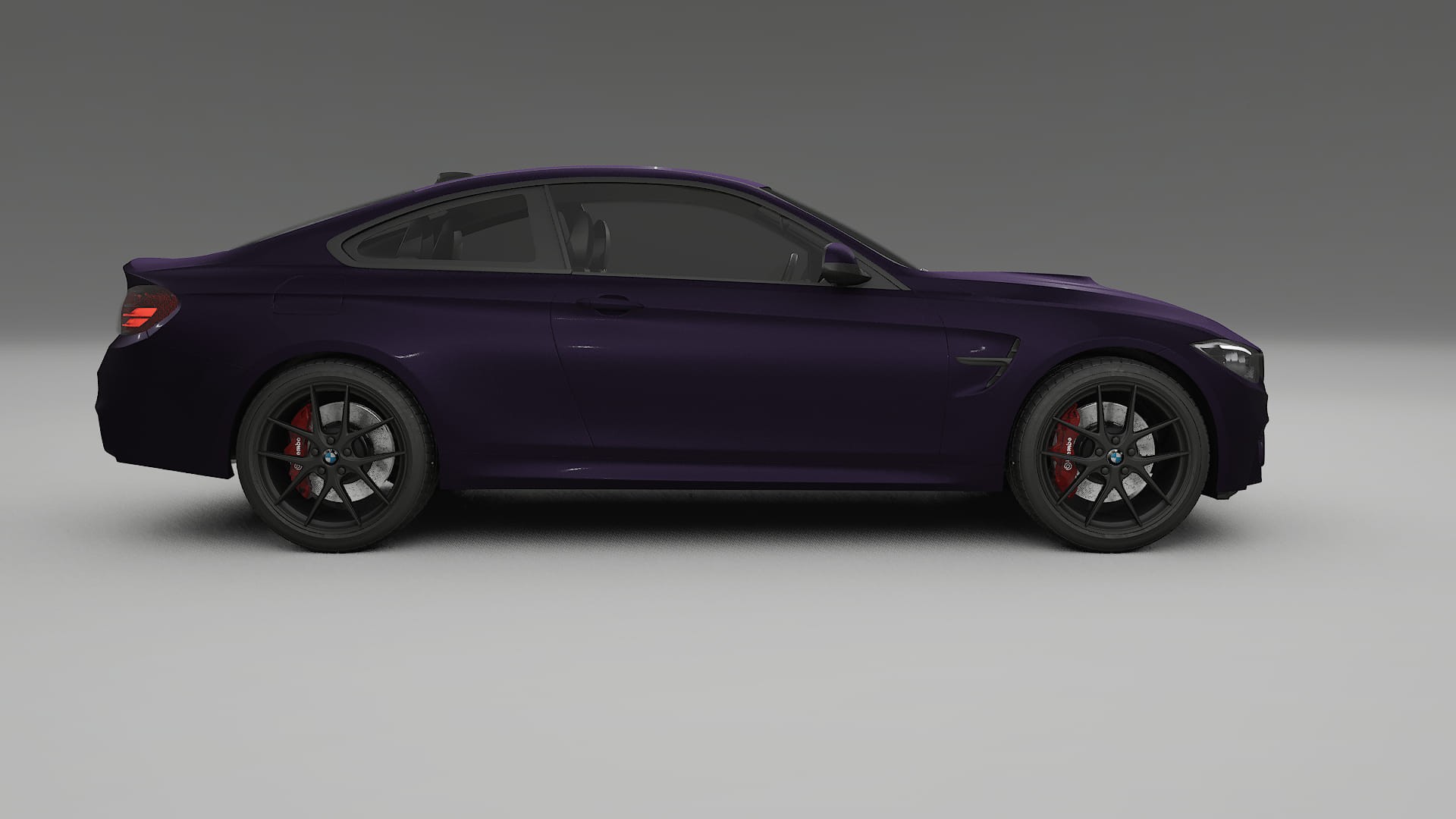 BMW M4 F82 TPU Lakbeschermingsfolie | VIOLET Kleurveranderende PPF – Volledig Voorgesneden Kit