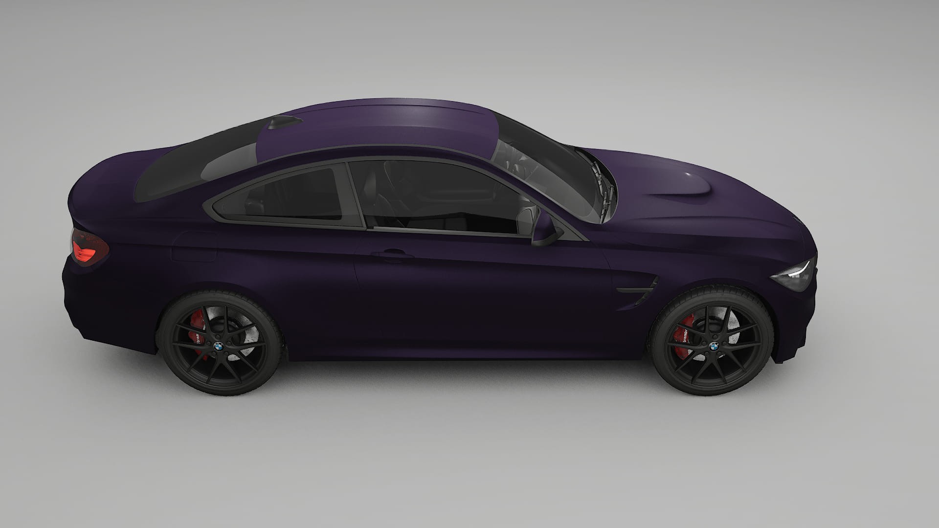 BMW M4 F82 TPU Lakbeschermingsfolie | VIOLET Kleurveranderende PPF – Volledig Voorgesneden Kit