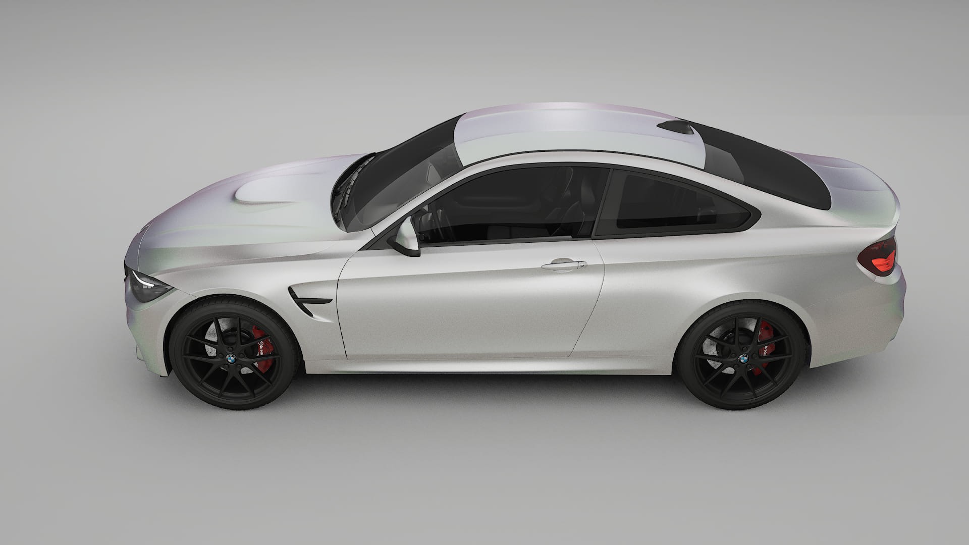 BMW M4 F82 TPU Lakbeschermingsfolie | NEBULA Kleurveranderende PPF – Volledig Voorgesneden Kit