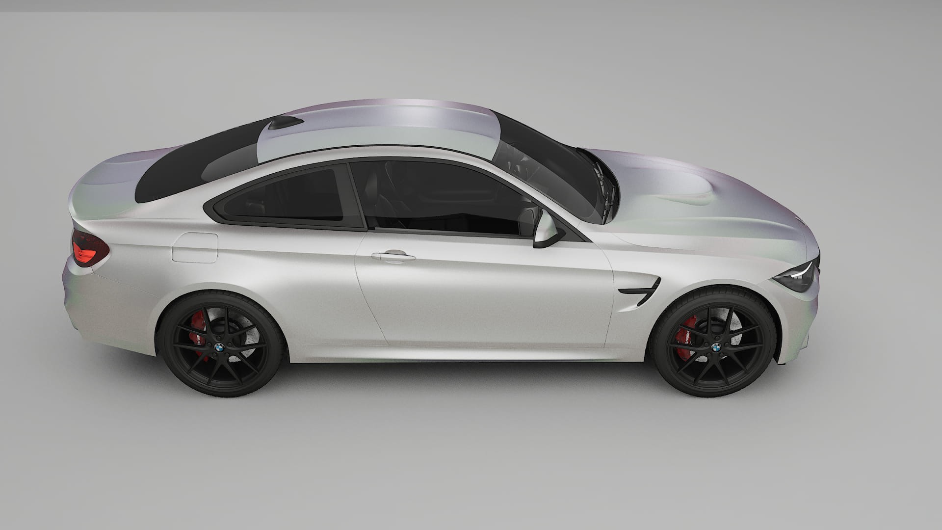 BMW M4 F82 TPU Lakbeschermingsfolie | NEBULA Kleurveranderende PPF – Volledig Voorgesneden Kit