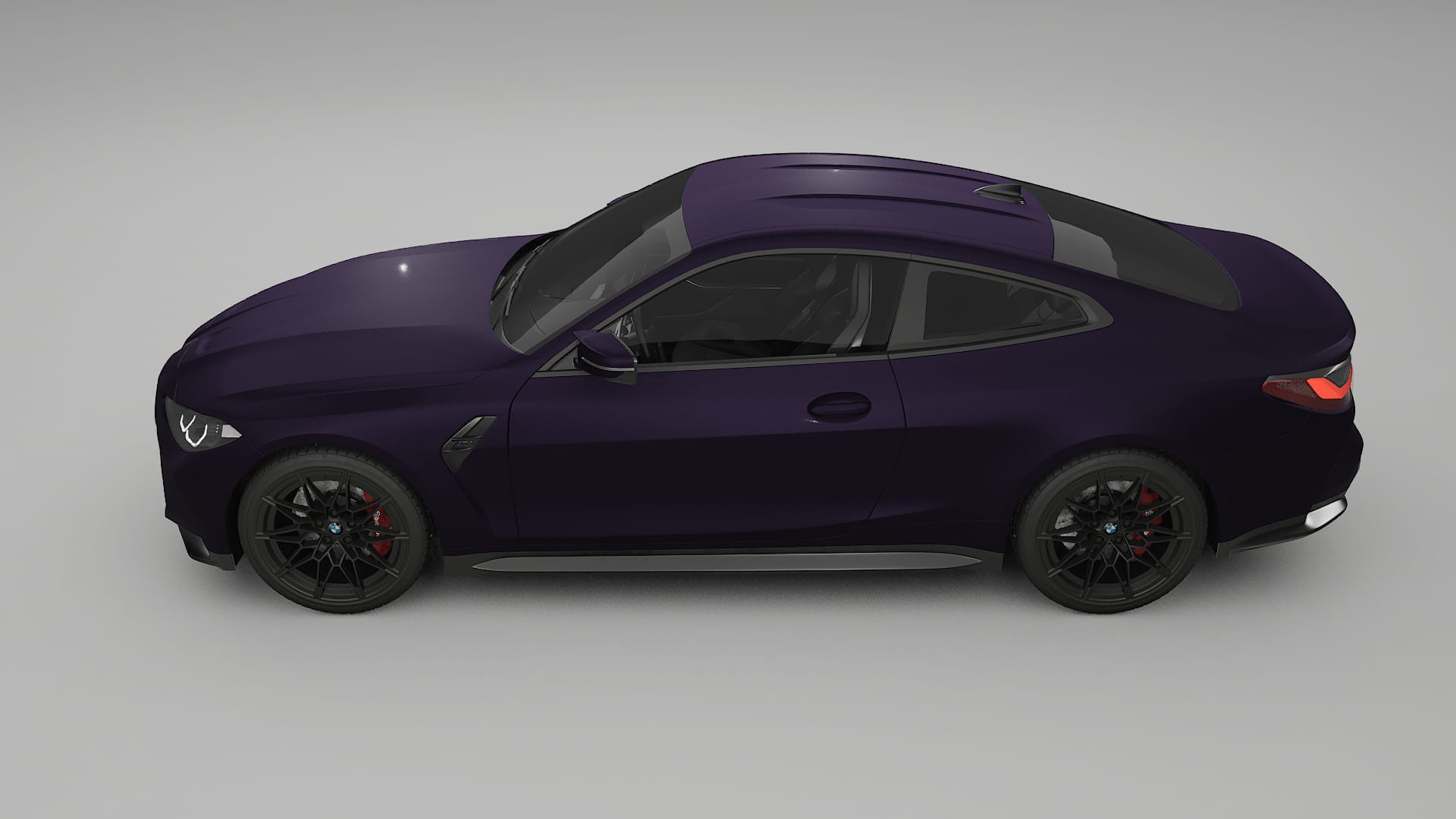 BMW M4 G82 TPU Lakbeschermingsfolie | VIOLET Kleurveranderende PPF – Volledig Voorgesneden Kit