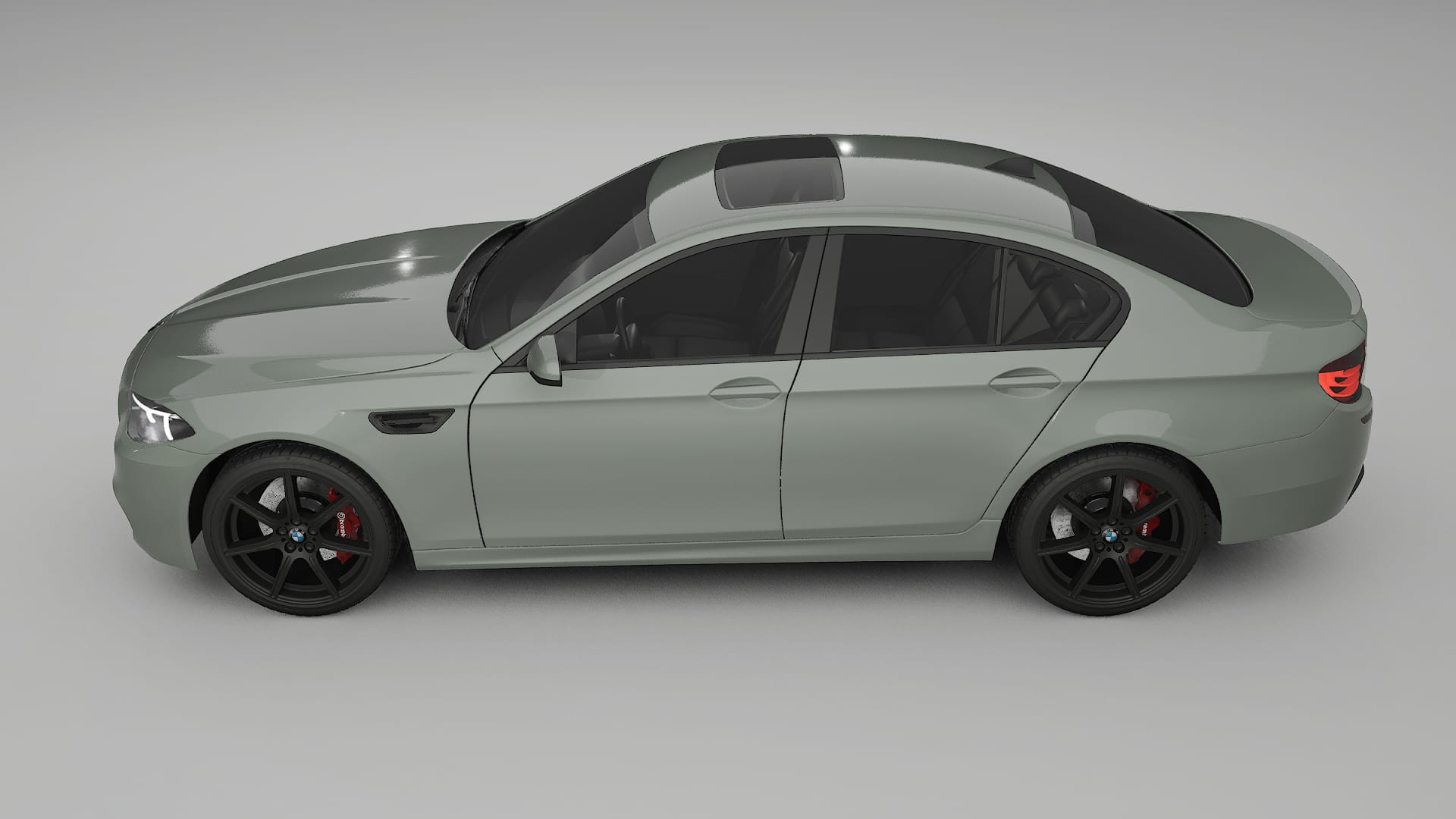 BMW M5 F10 TPU Lakbeschermingsfolie | SLATE Kleurveranderende PPF – Volledig Voorgesneden Kit