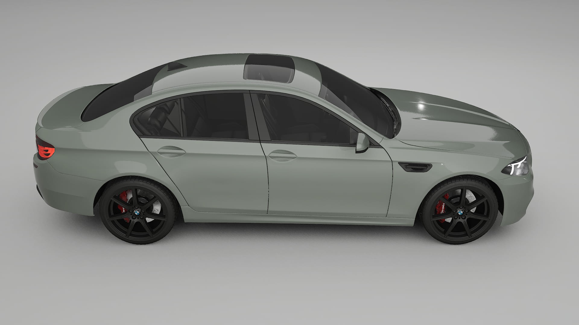 BMW M5 F10 TPU Lakbeschermingsfolie | SLATE Kleurveranderende PPF – Volledig Voorgesneden Kit