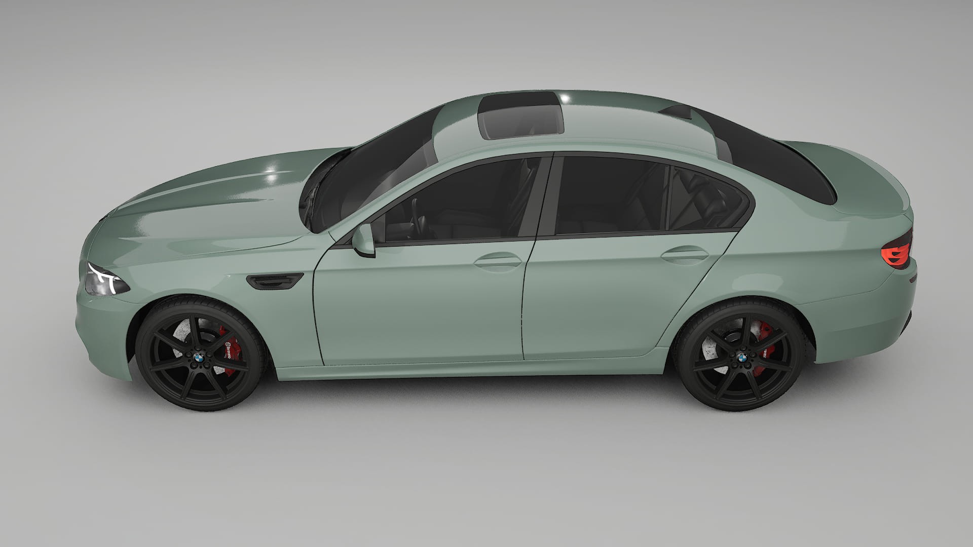 BMW M5 F10 TPU Lakbeschermingsfolie | CINDER Kleurveranderende PPF – Volledig Voorgesneden Kit