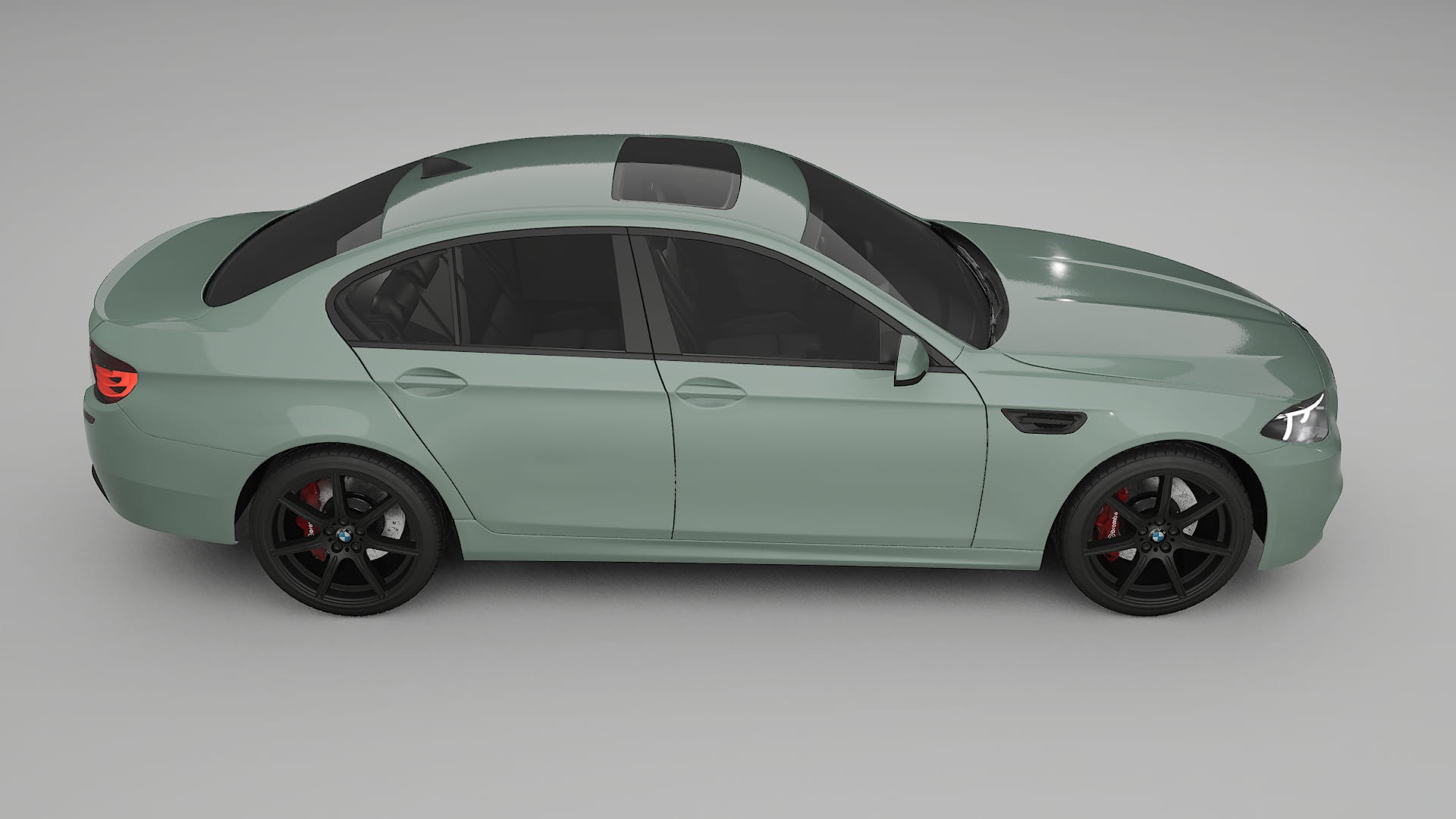 BMW M5 F10 TPU Lakbeschermingsfolie | CINDER Kleurveranderende PPF – Volledig Voorgesneden Kit