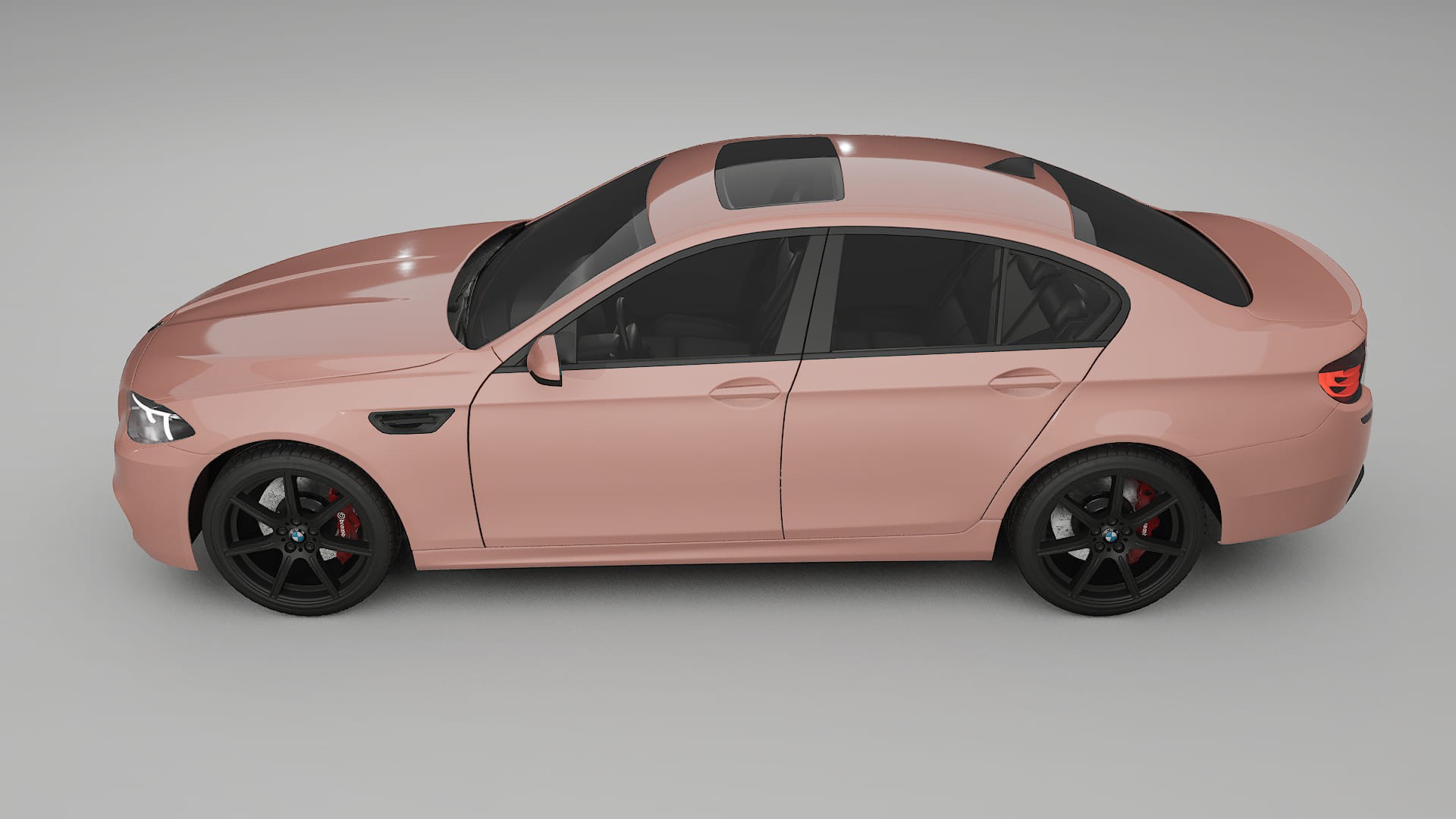BMW M5 F10 TPU Lakbeschermingsfolie | BLUSH Kleurveranderende PPF – Volledig Voorgesneden Kit