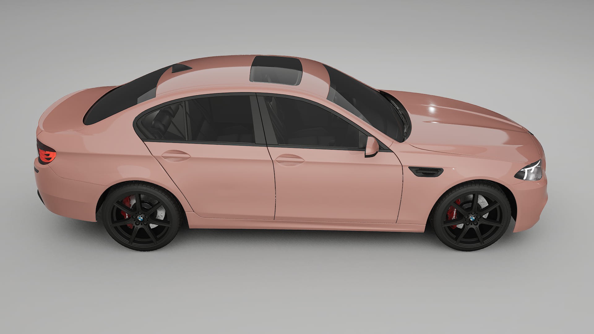 BMW M5 F10 TPU Lakbeschermingsfolie | BLUSH Kleurveranderende PPF – Volledig Voorgesneden Kit