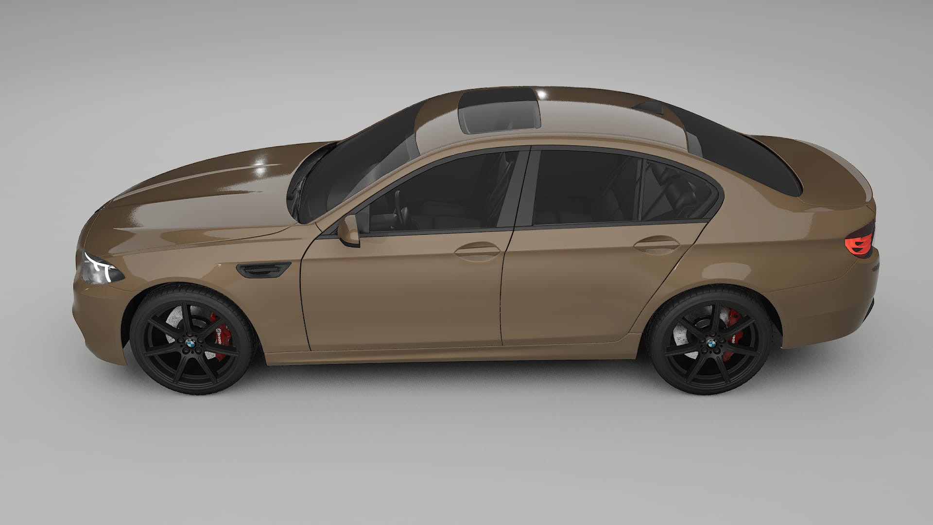 BMW M5 F10 TPU Lakbeschermingsfolie | SAHARA Kleurveranderende PPF – Volledig Voorgesneden Kit