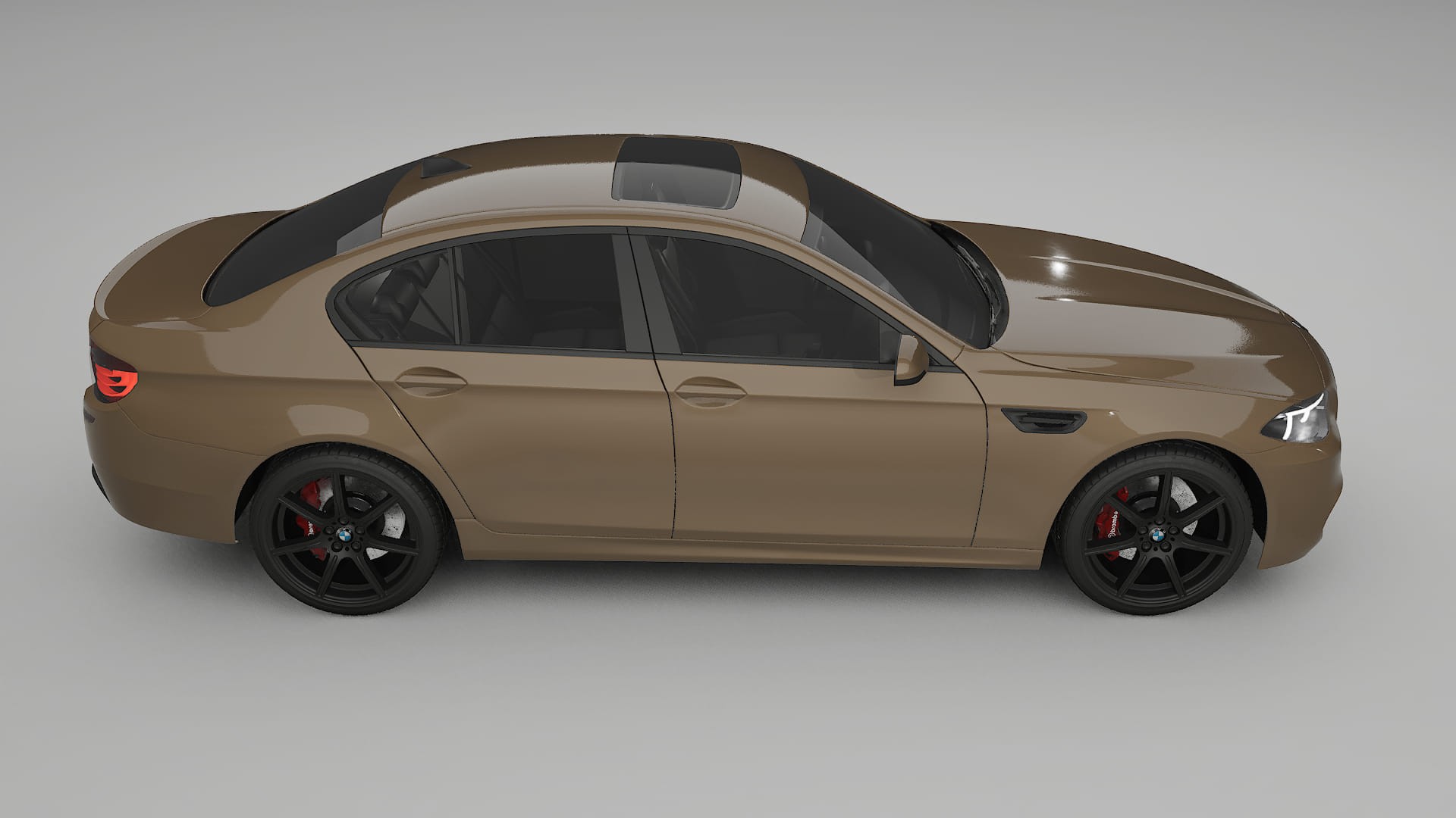 BMW M5 F10 TPU Lakbeschermingsfolie | SAHARA Kleurveranderende PPF – Volledig Voorgesneden Kit