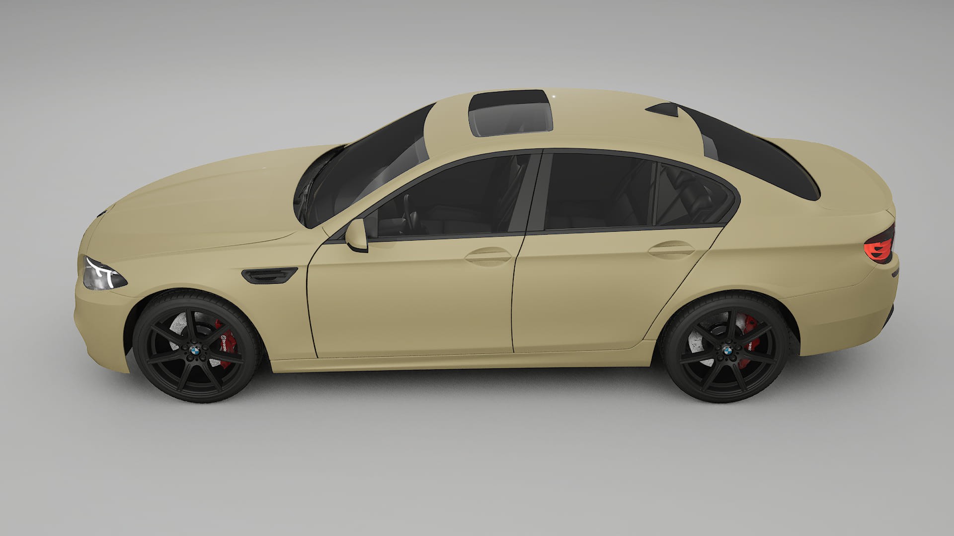 BMW M5 F10 TPU Lakbeschermingsfolie | SAND Kleurveranderende PPF – Volledig Voorgesneden Kit
