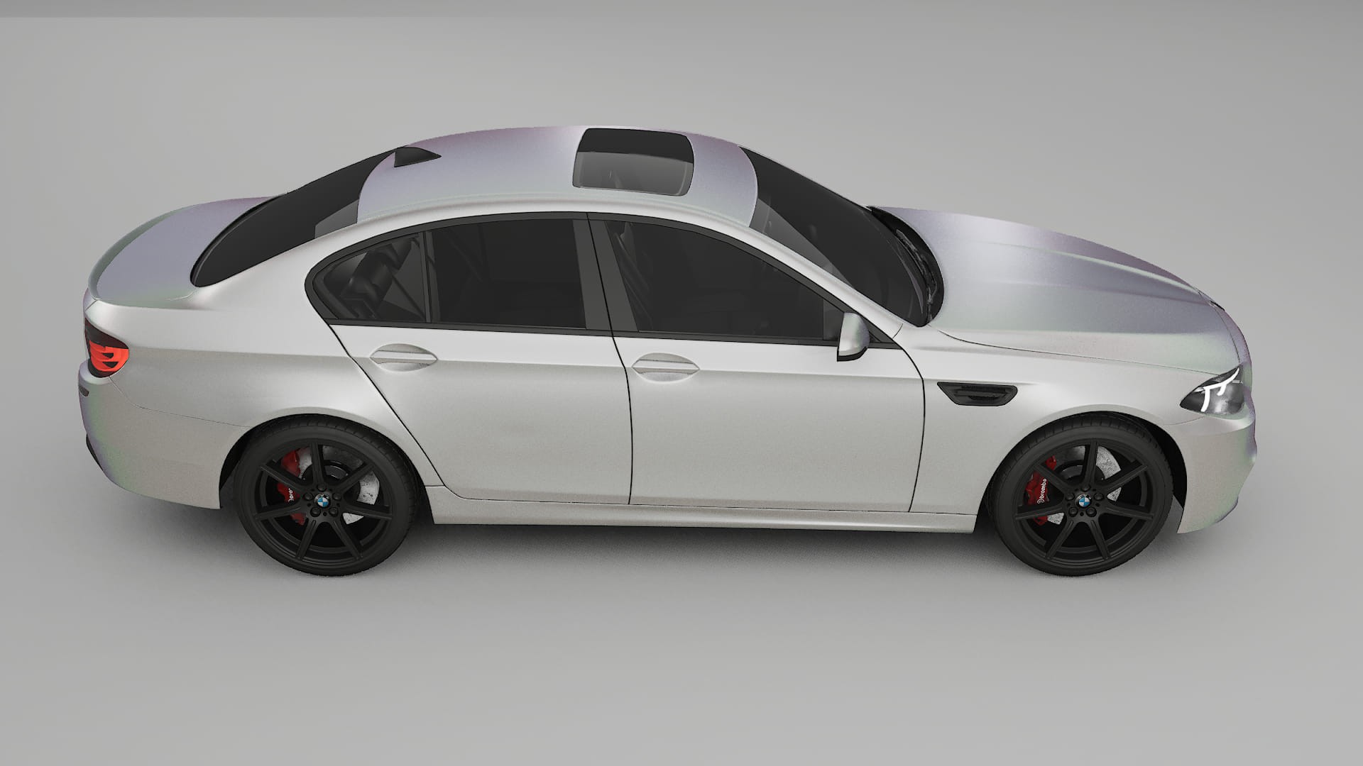 BMW M5 F10 TPU Lakbeschermingsfolie | NEBULA Kleurveranderende PPF – Volledig Voorgesneden Kit
