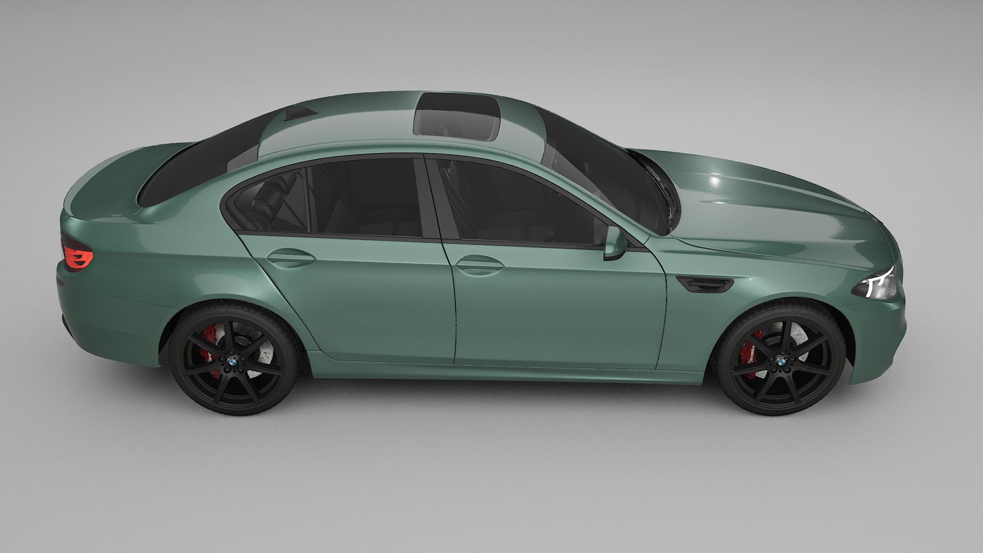 BMW M5 F10 TPU Lakbeschermingsfolie | EVERGREEN Kleurveranderende PPF – Volledig Voorgesneden Kit