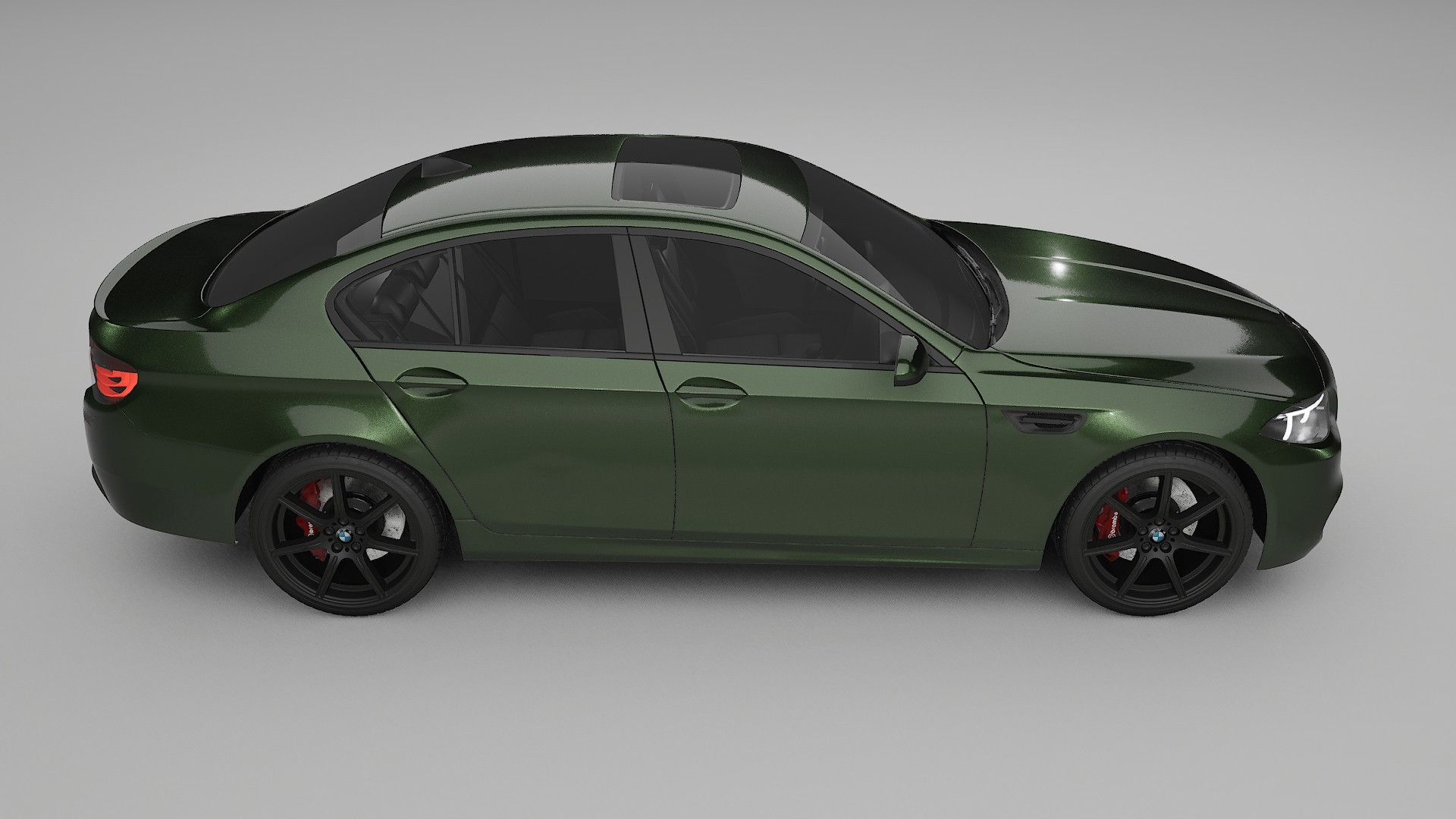 BMW M5 F10 TPU Lakbeschermingsfolie | LAGOON Kleurveranderende PPF – Volledig Voorgesneden Kit