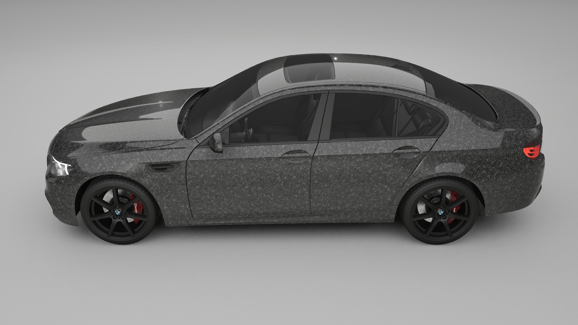 BMW M5 F10 TPU Lakbeschermingsfolie | FORGED S Kleurveranderende PPF – Volledig Voorgesneden Kit