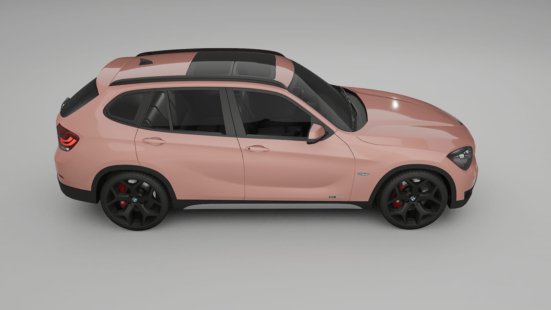 BMW X1 E84 TPU Lakbeschermingsfolie | BLUSH Kleurveranderende PPF – Volledig Voorgesneden Kit