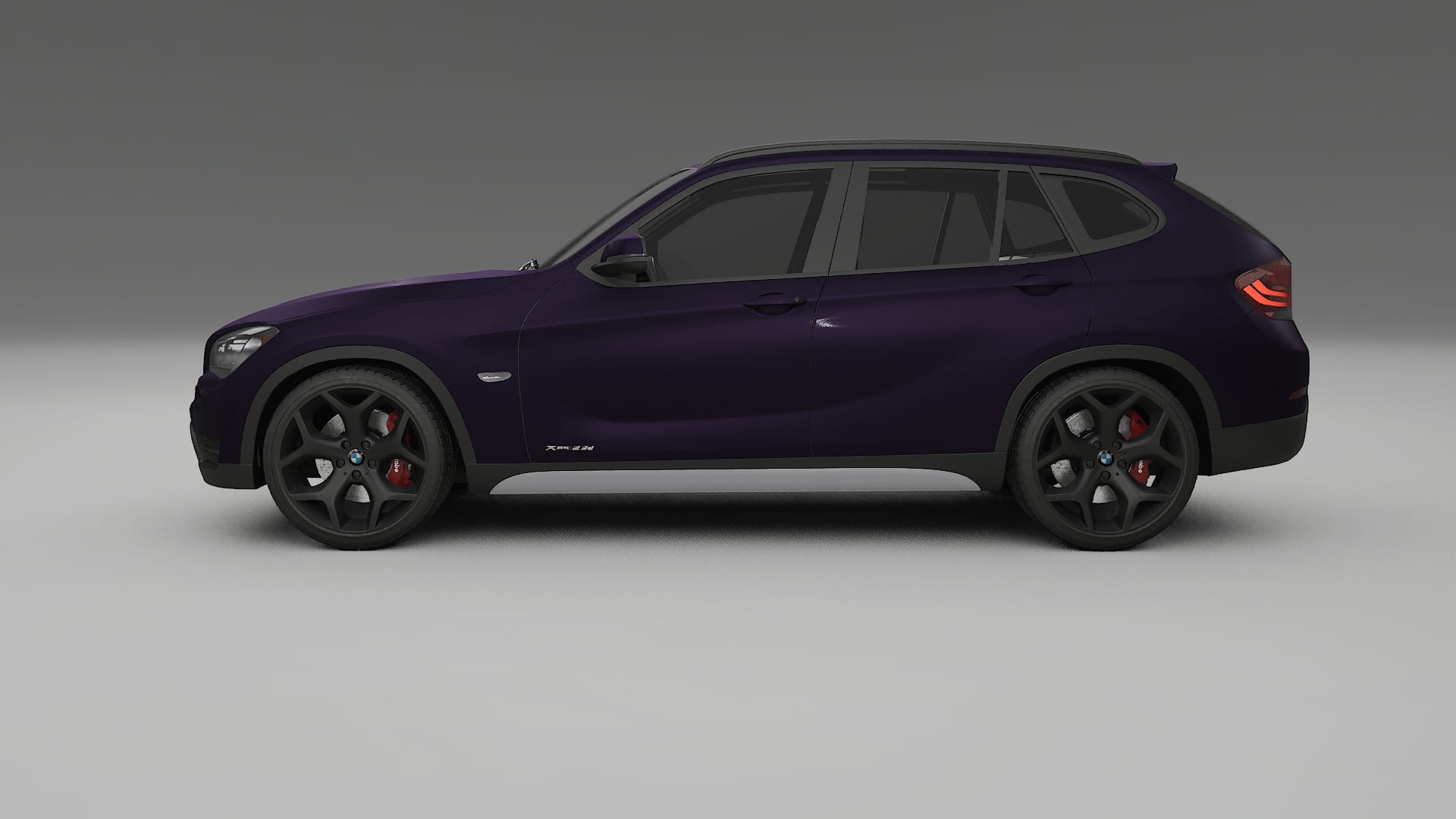 BMW X1 E84 TPU Lakbeschermingsfolie | VIOLET Kleurveranderende PPF – Volledig Voorgesneden Kit