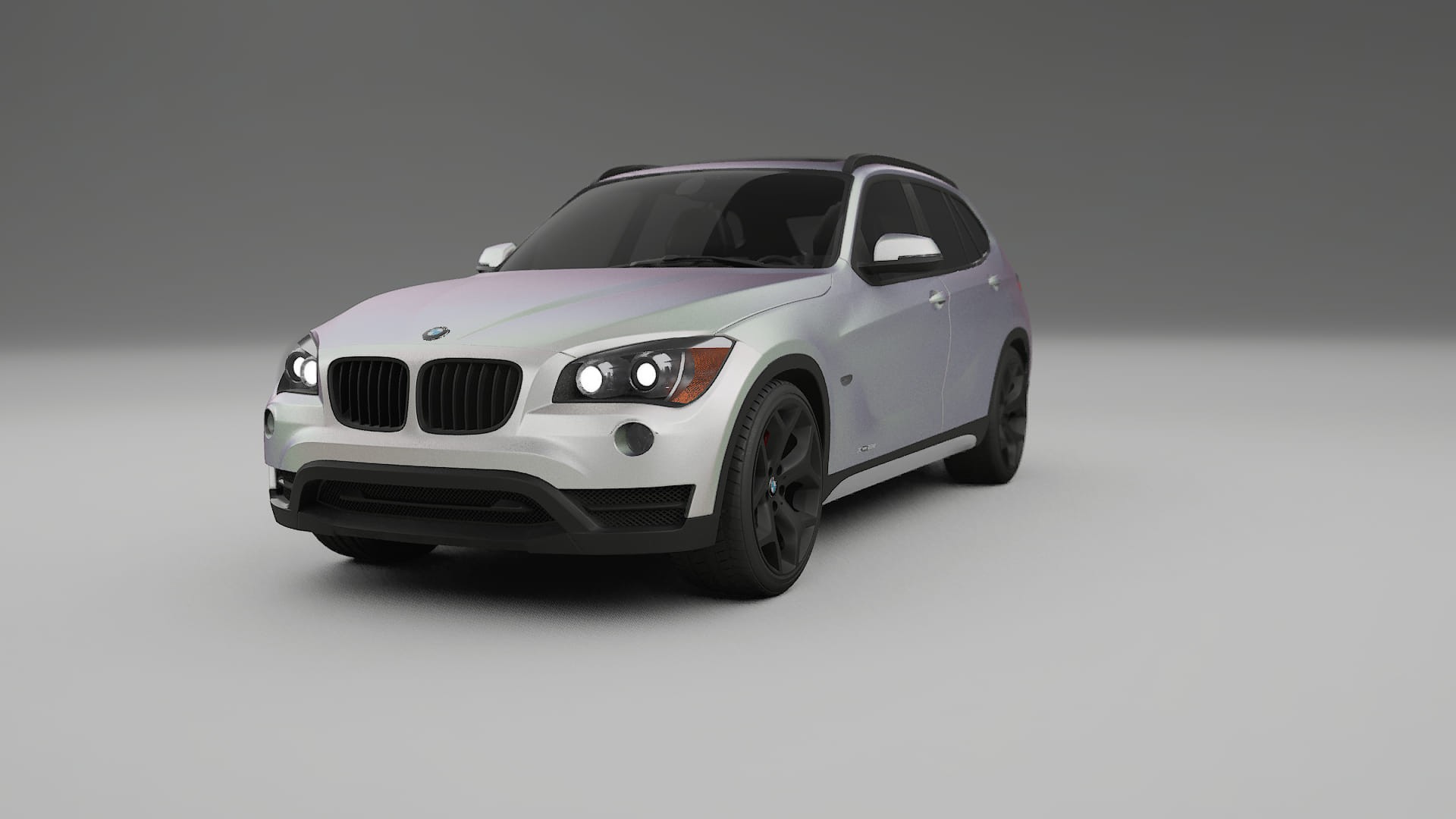 BMW X1 E84 TPU Lakbeschermingsfolie | NEBULA Kleurveranderende PPF – Volledig Voorgesneden Kit