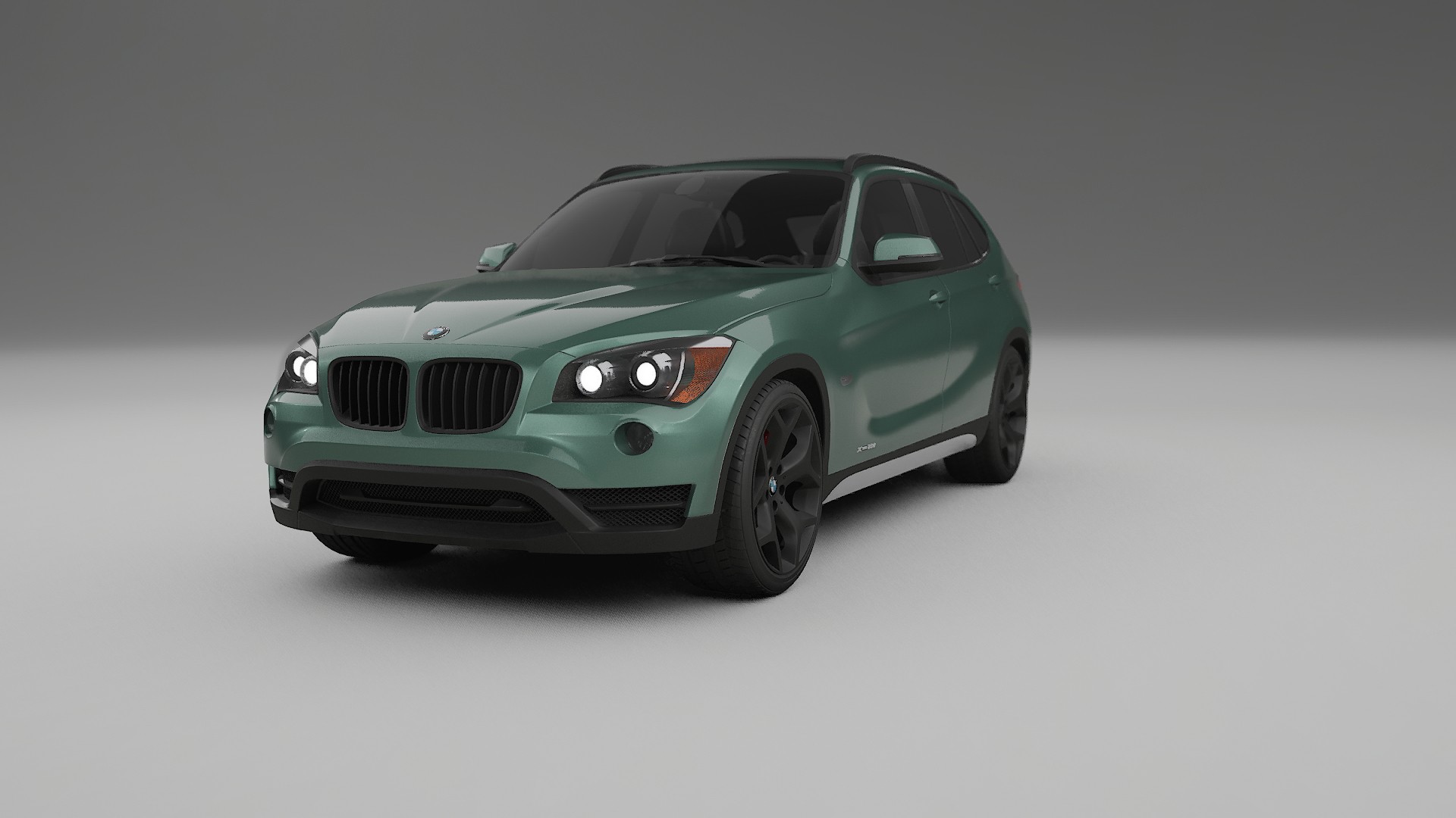 BMW X1 E84 TPU Lakbeschermingsfolie | EVERGREEN Kleurveranderende PPF – Volledig Voorgesneden Kit