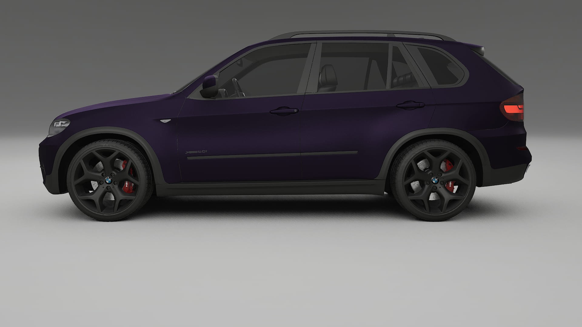 BMW X5 E70 TPU Lakbeschermingsfolie | VIOLET Kleurveranderende PPF – Volledig Voorgesneden Kit
