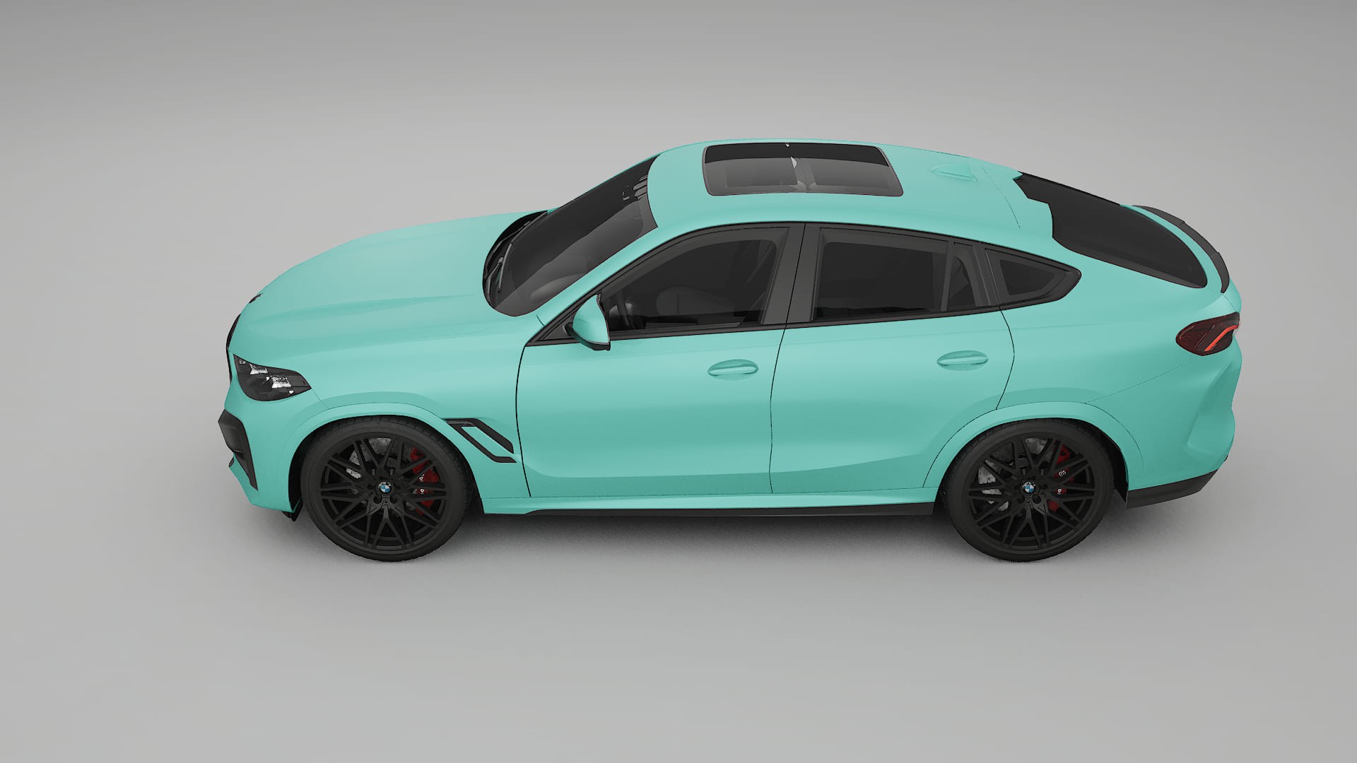 BMW X6 F96 Competition TPU Lakbeschermingsfolie | FROST Kleurveranderende PPF – Volledig Voorgesneden Kit