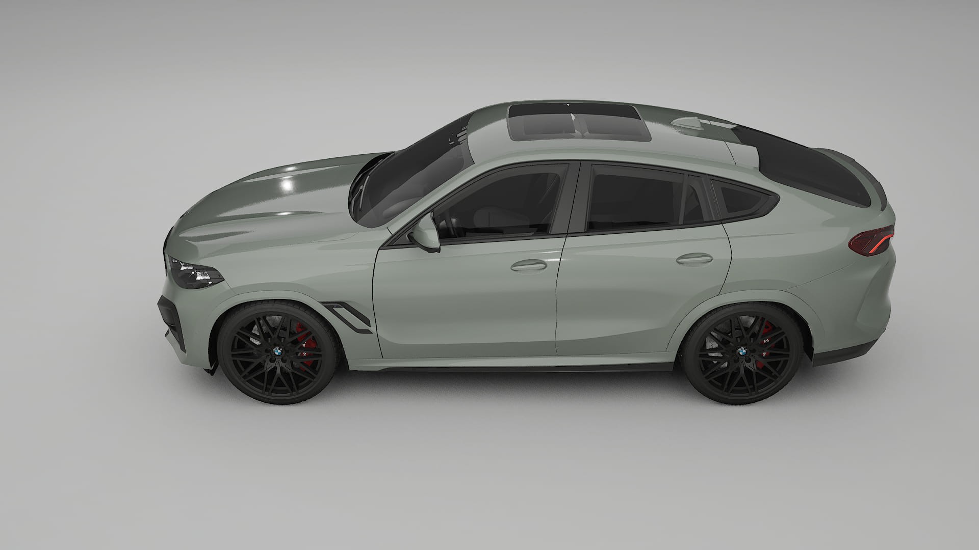 BMW X6 F96 Competition TPU Lakbeschermingsfolie | SLATE Kleurveranderende PPF – Volledig Voorgesneden Kit